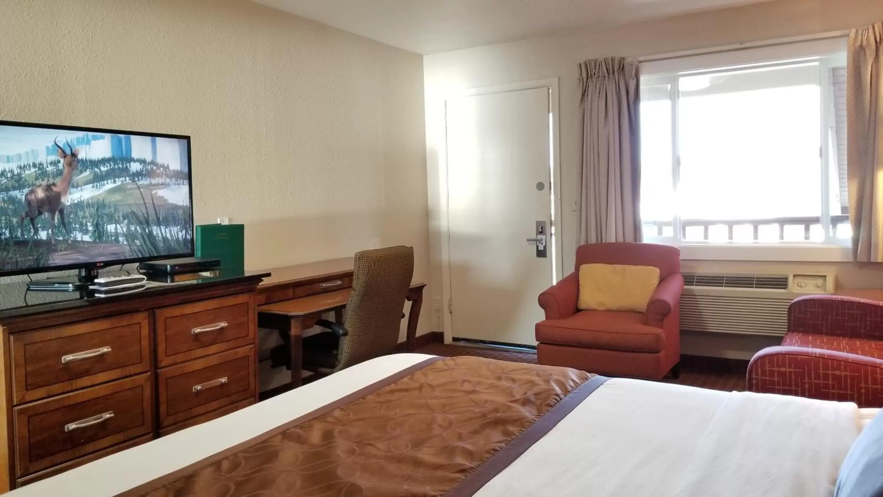 Bed in Forks Motel Bed in Forks Motel