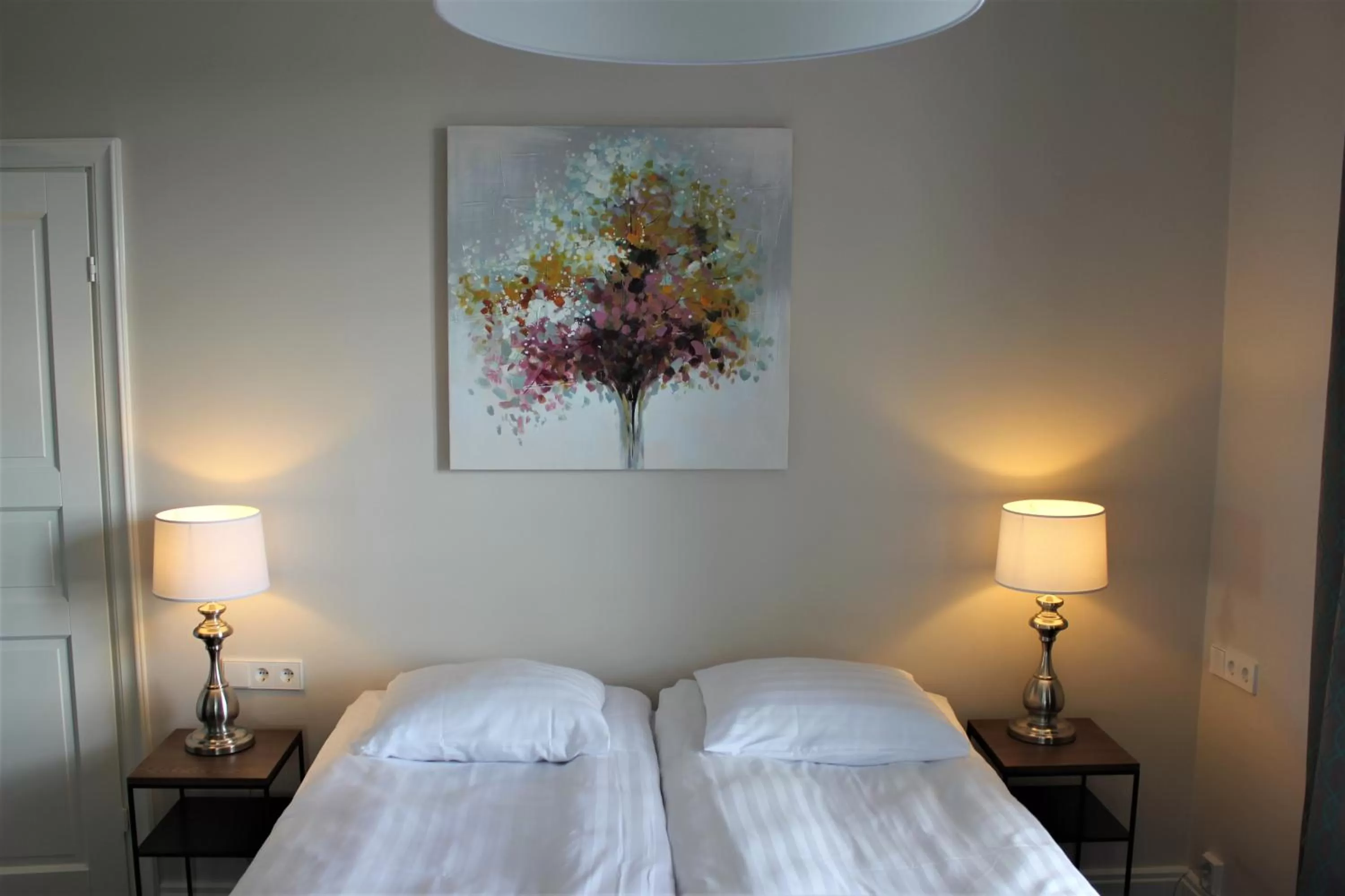 Bed in Hotelli Kartanon Meijeri