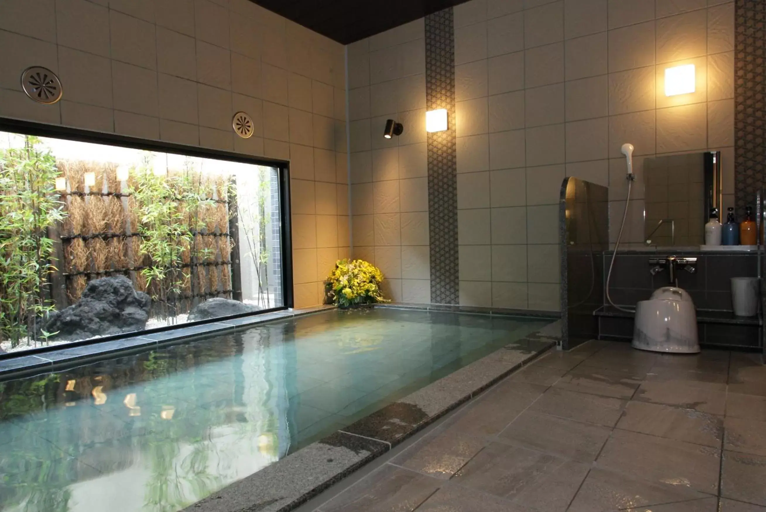 Public Bath, Swimming Pool in Hotel Route-Inn Ishioka