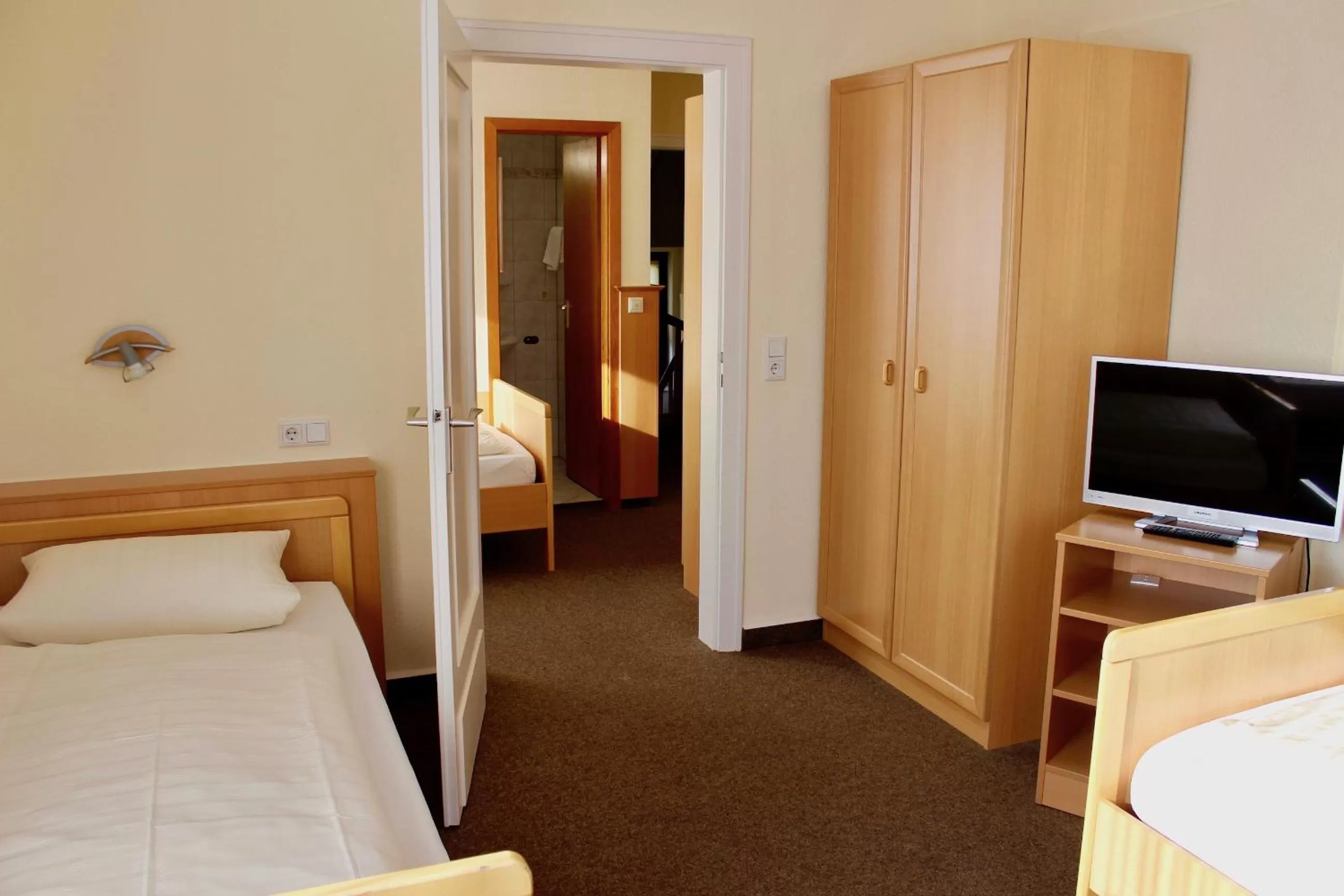 Bed in Hotel Gasthof Klusmeyer