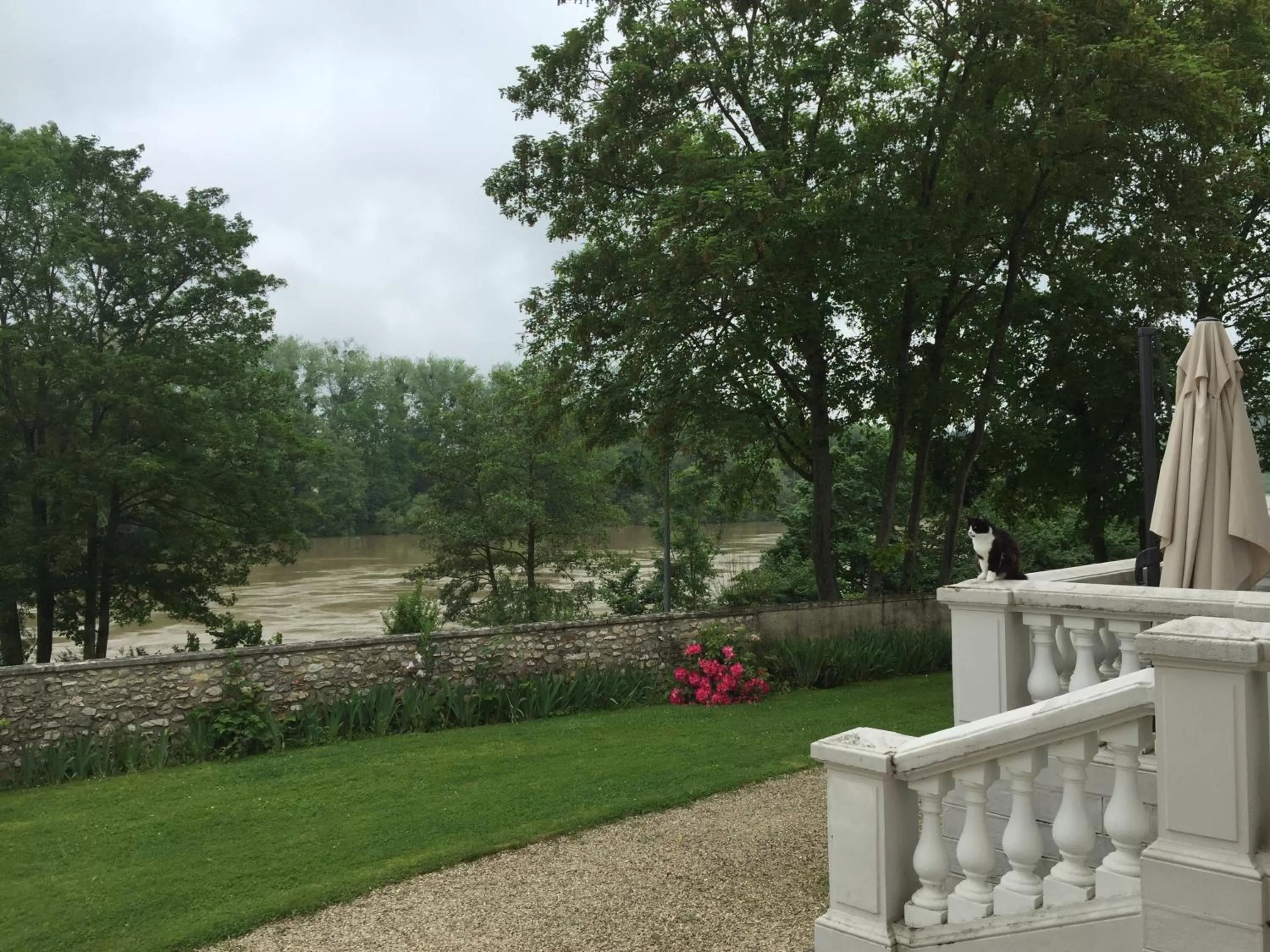 Patio in La Grande Maison