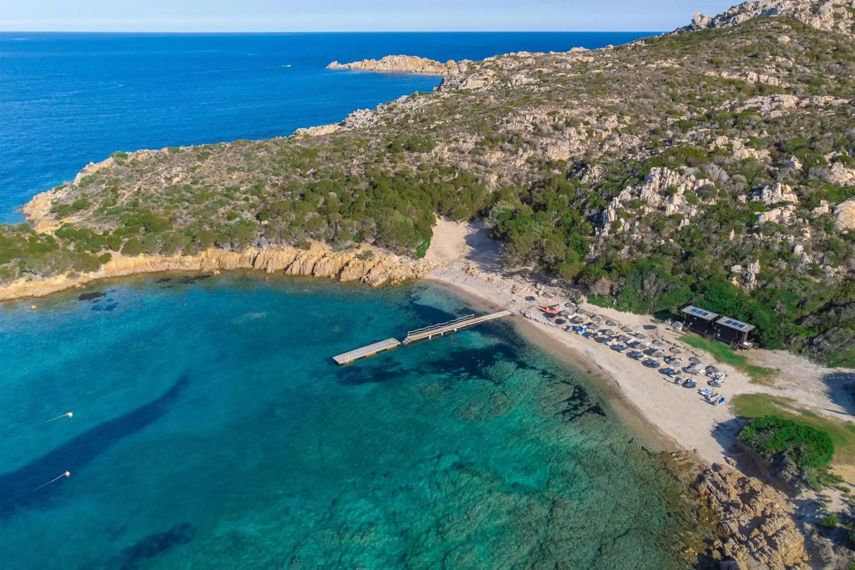 Beach, Bird's-eye View in Cervo Hotel, Costa Smeralda Resort