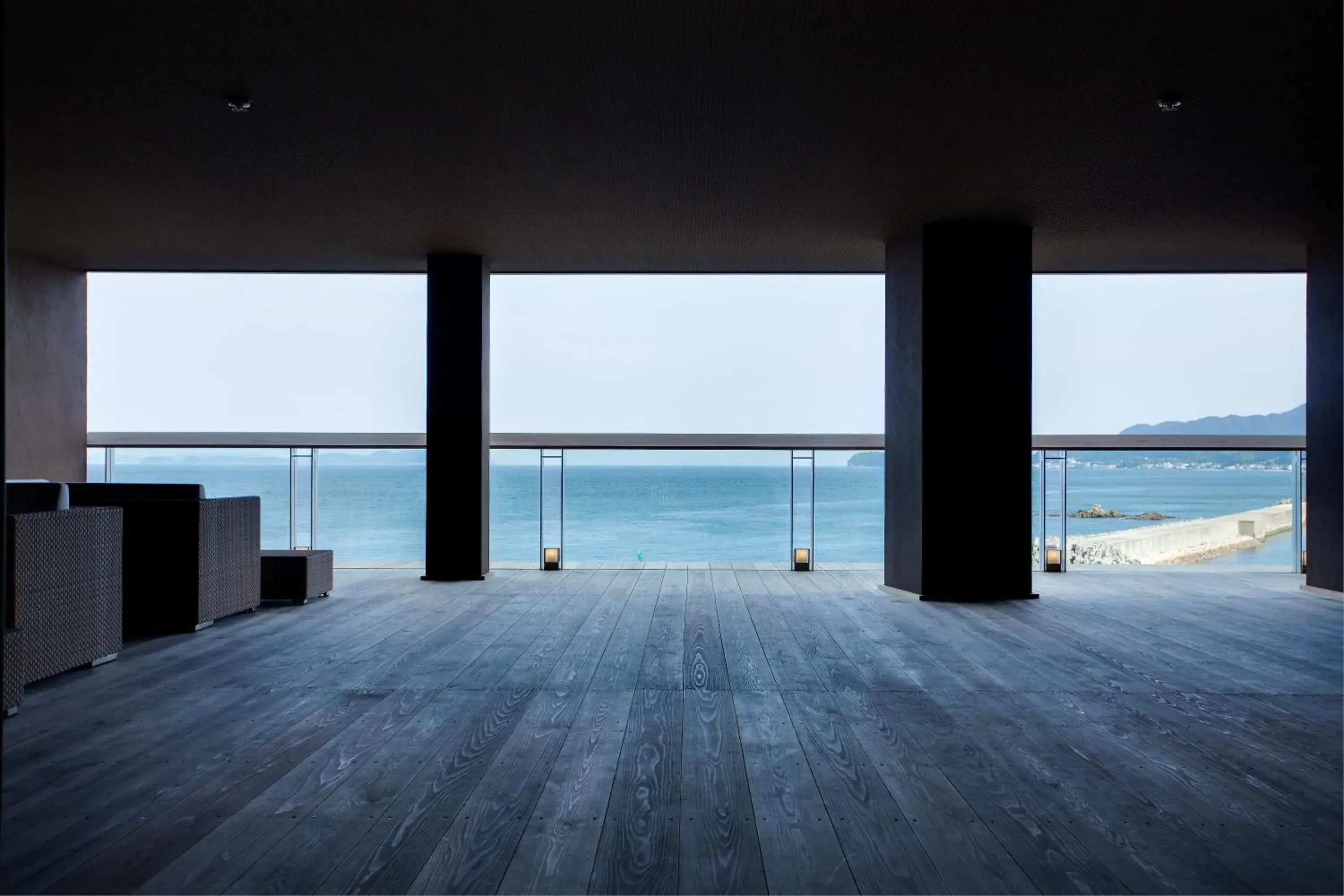 Balcony/Terrace in Hanagoyomi - Sumoto Onsen