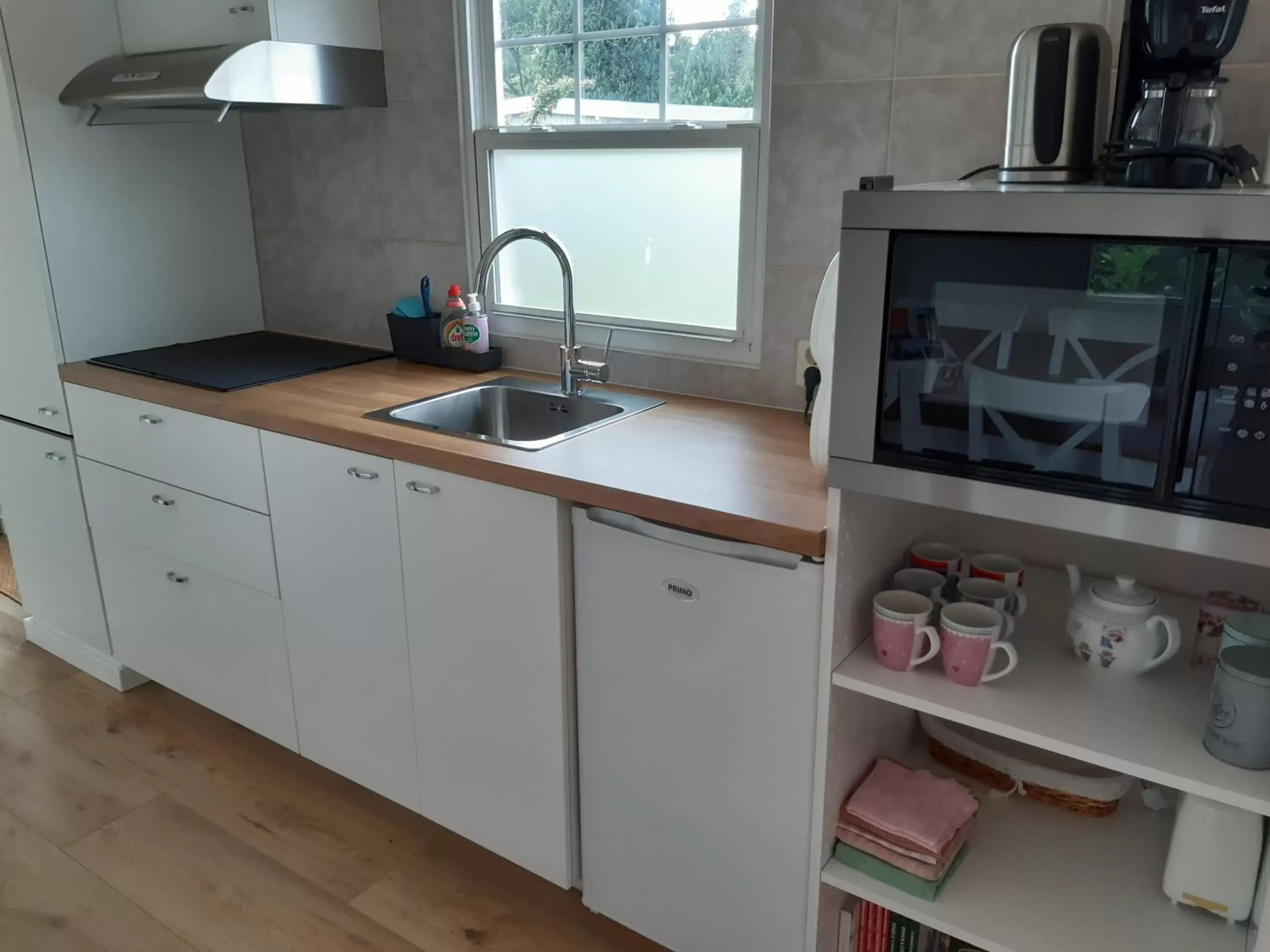 Kitchen/Kitchenette in Chalet Heggemus Oisterwijk