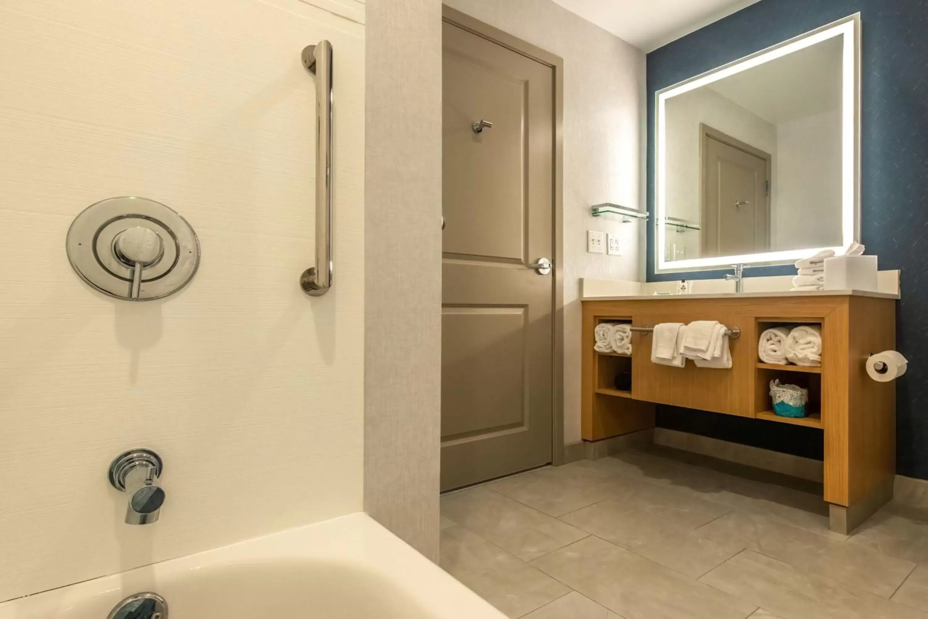 Bathroom in Residence Inn by Marriott Jekyll Island