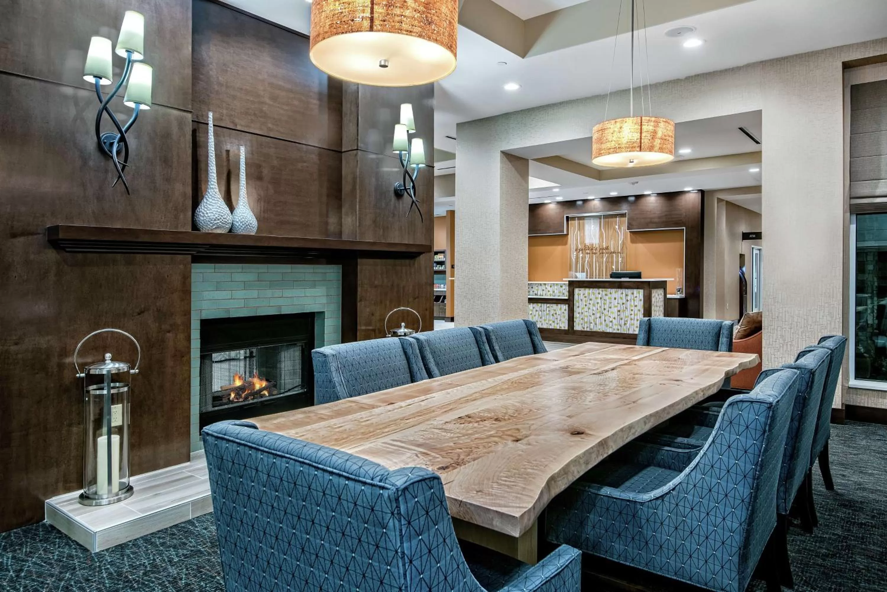 Lobby or reception in Hilton Garden Inn San Marcos