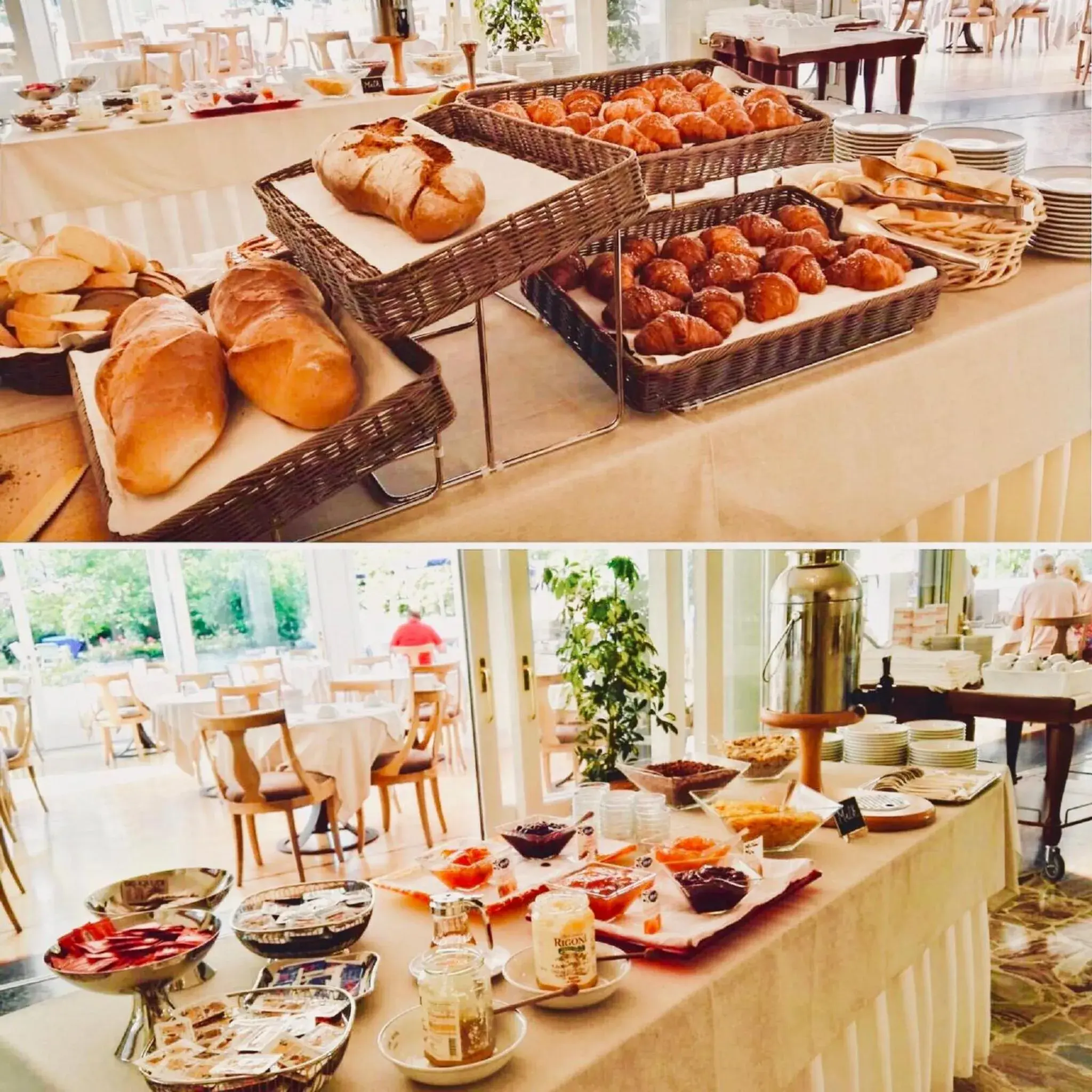 Buffet breakfast, Food in Hotel Royal
