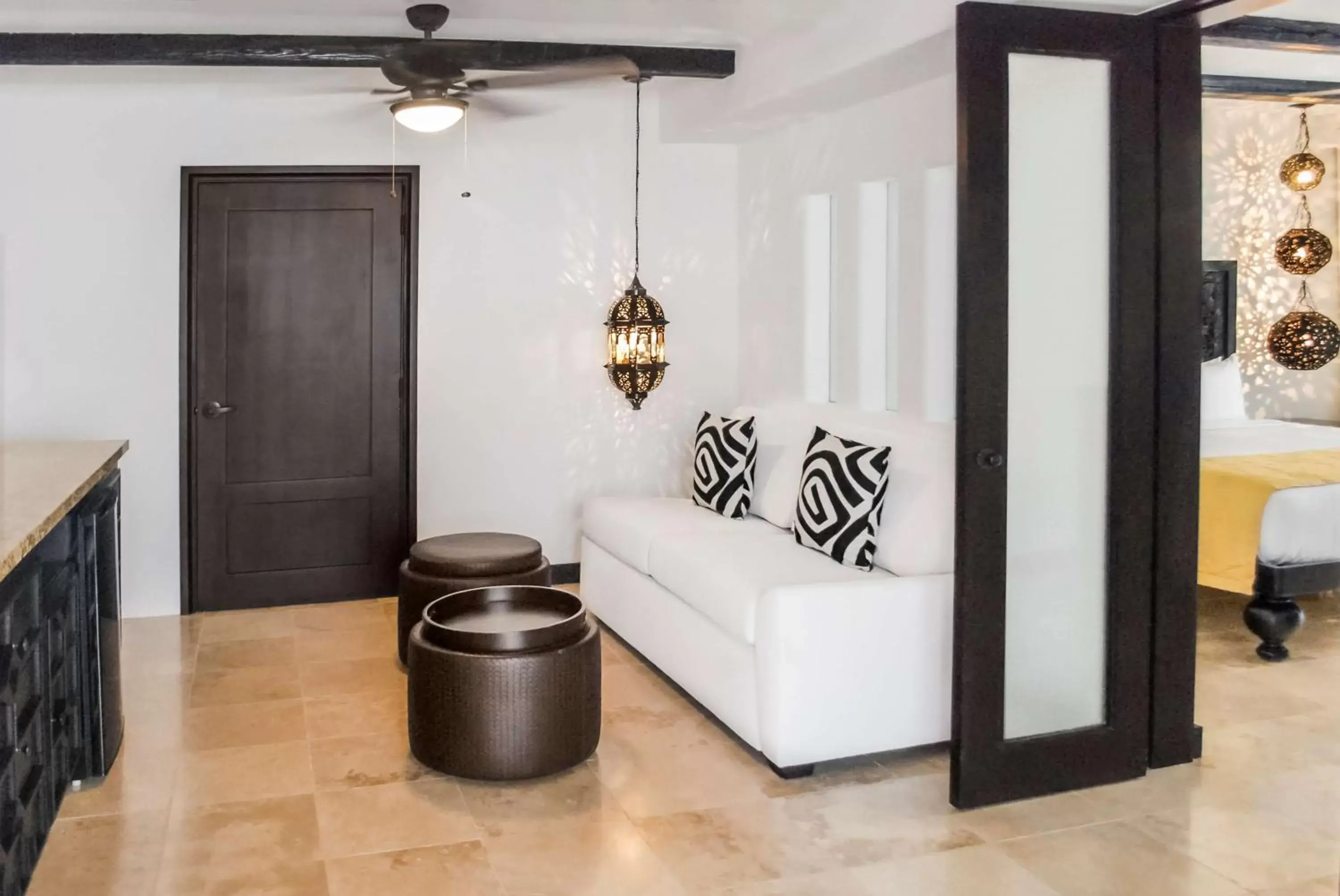 Living room, Seating Area in Hilton Vacation Club Cabo Azul Los Cabos