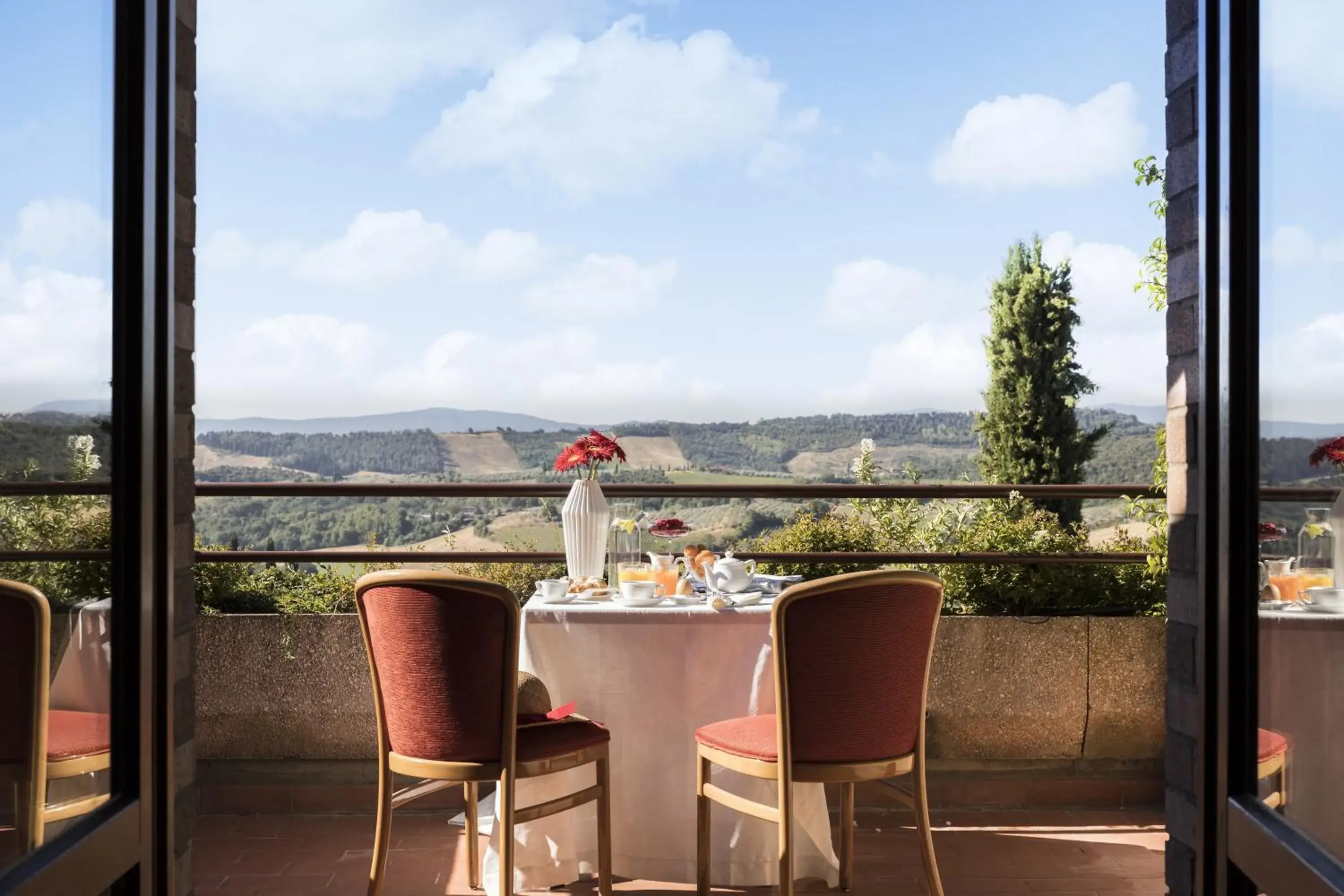 Balcony/Terrace in Relais Santa Chiara Hotel