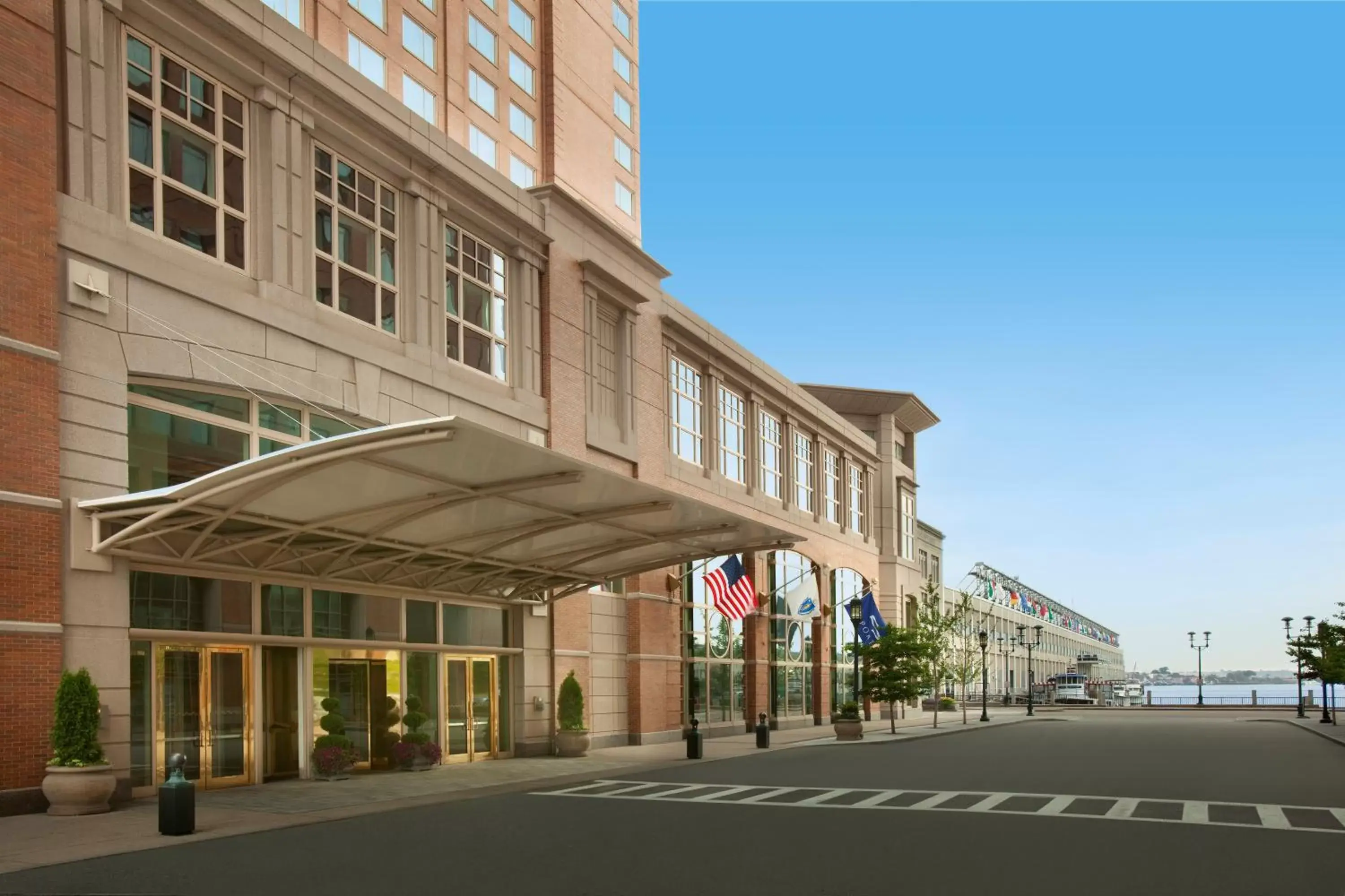 Facade/entrance in Seaport Hotel® Boston Facade/entrance in Seaport Hotel® Boston
