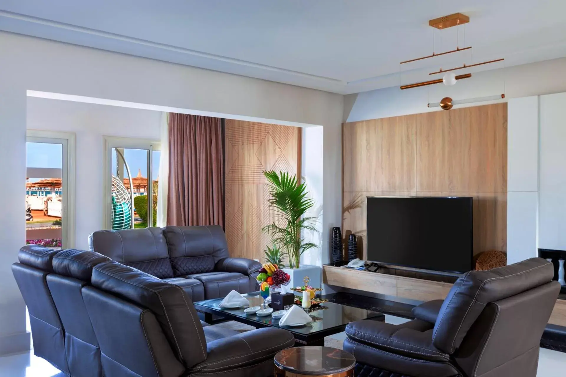 Living room, Seating Area in Pickalbatros Dana Beach Resort - Hurghada