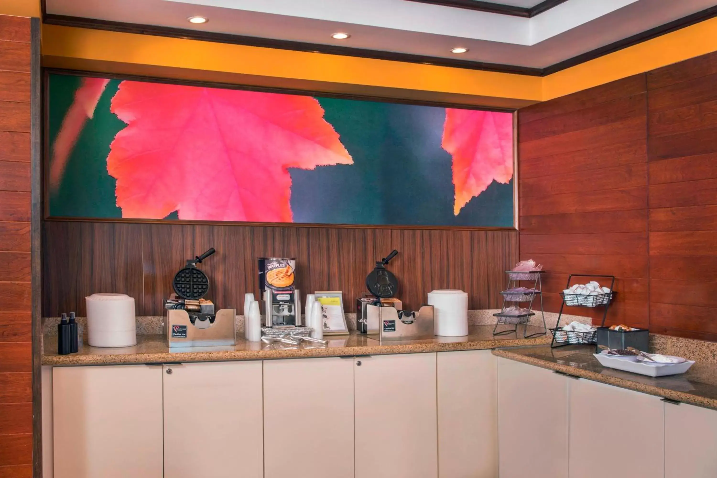 Breakfast, Kitchen/Kitchenette in Fairfield Inn & Suites by Marriott Williamsburg