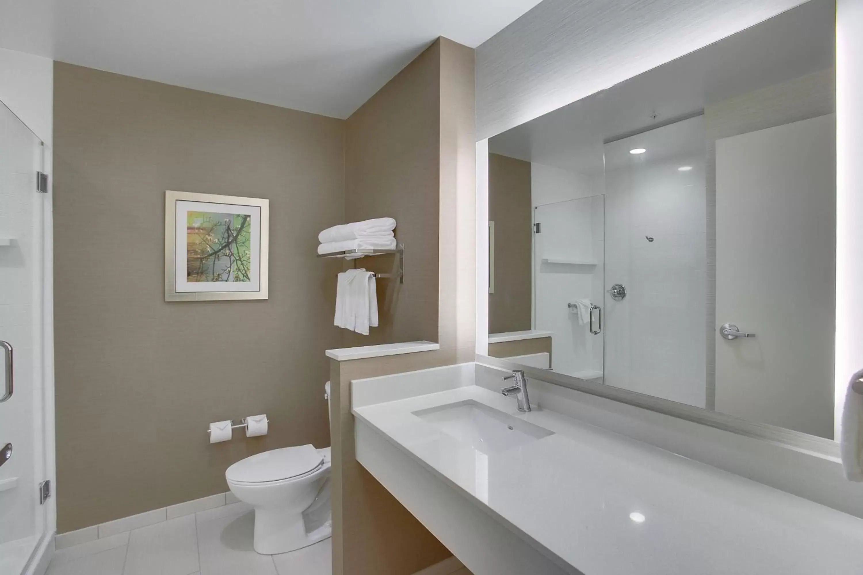 Bathroom in Fairfield Inn & Suites By Marriott Wichita East