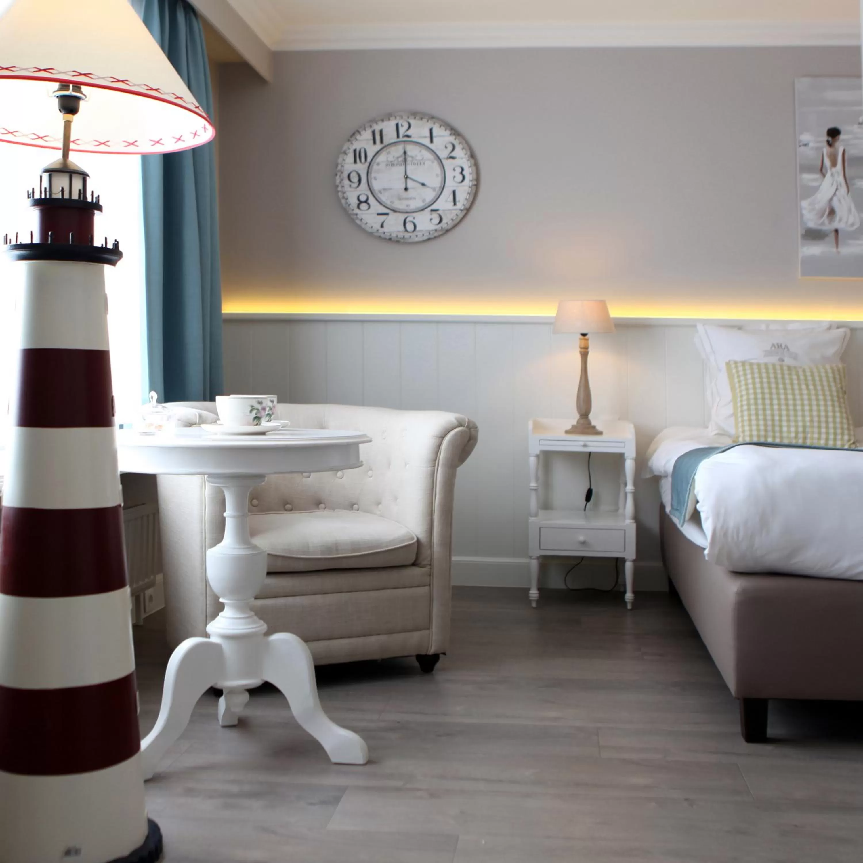 Decorative detail, Bed in Ara Dune Hotel