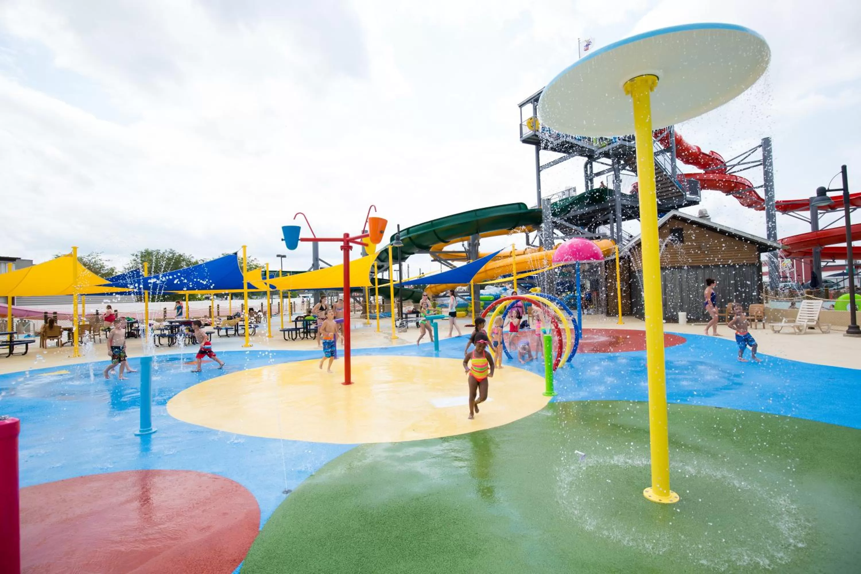 Aqua park in Fun City Resort Hotel