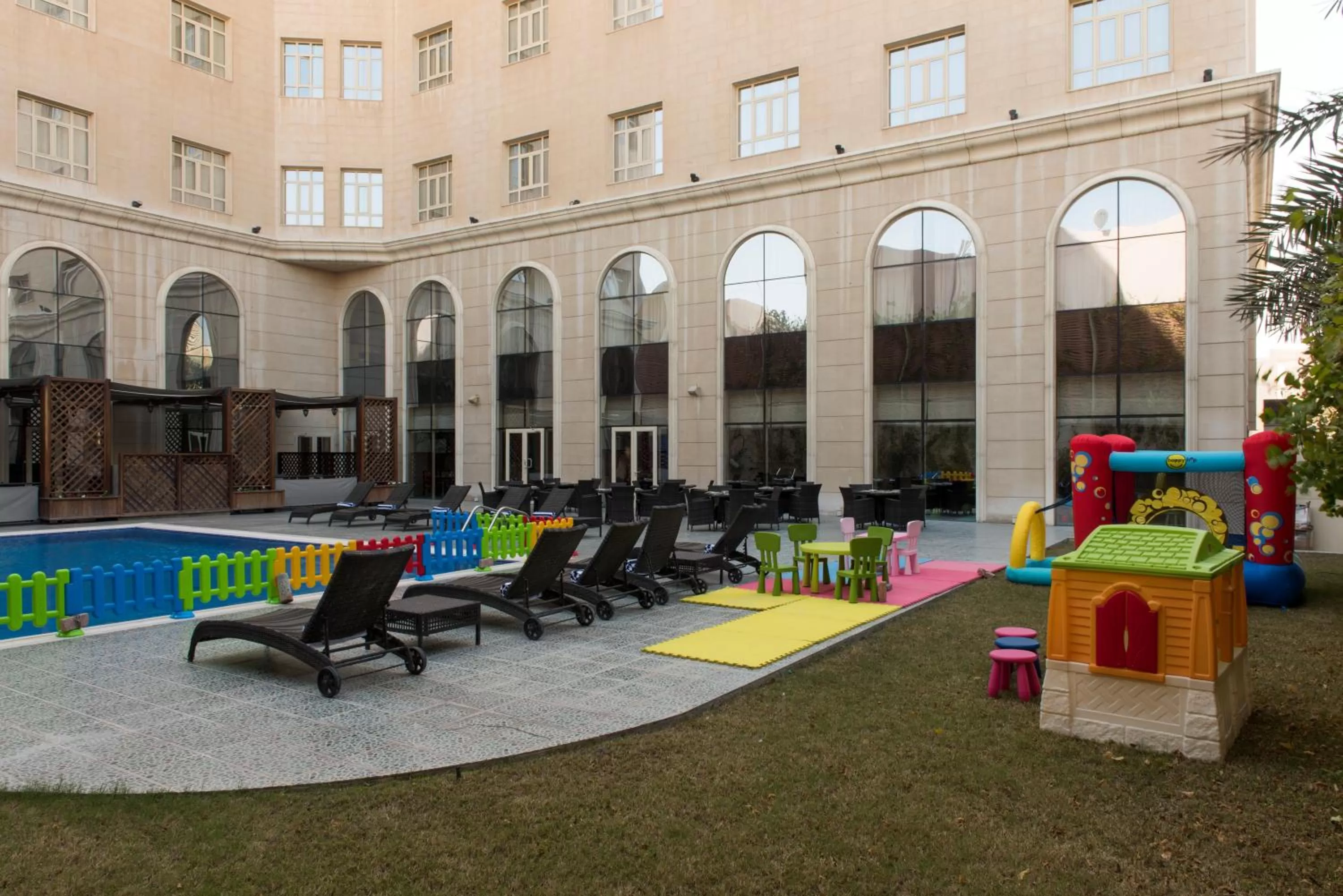 Children play ground in Concorde Hotel Doha