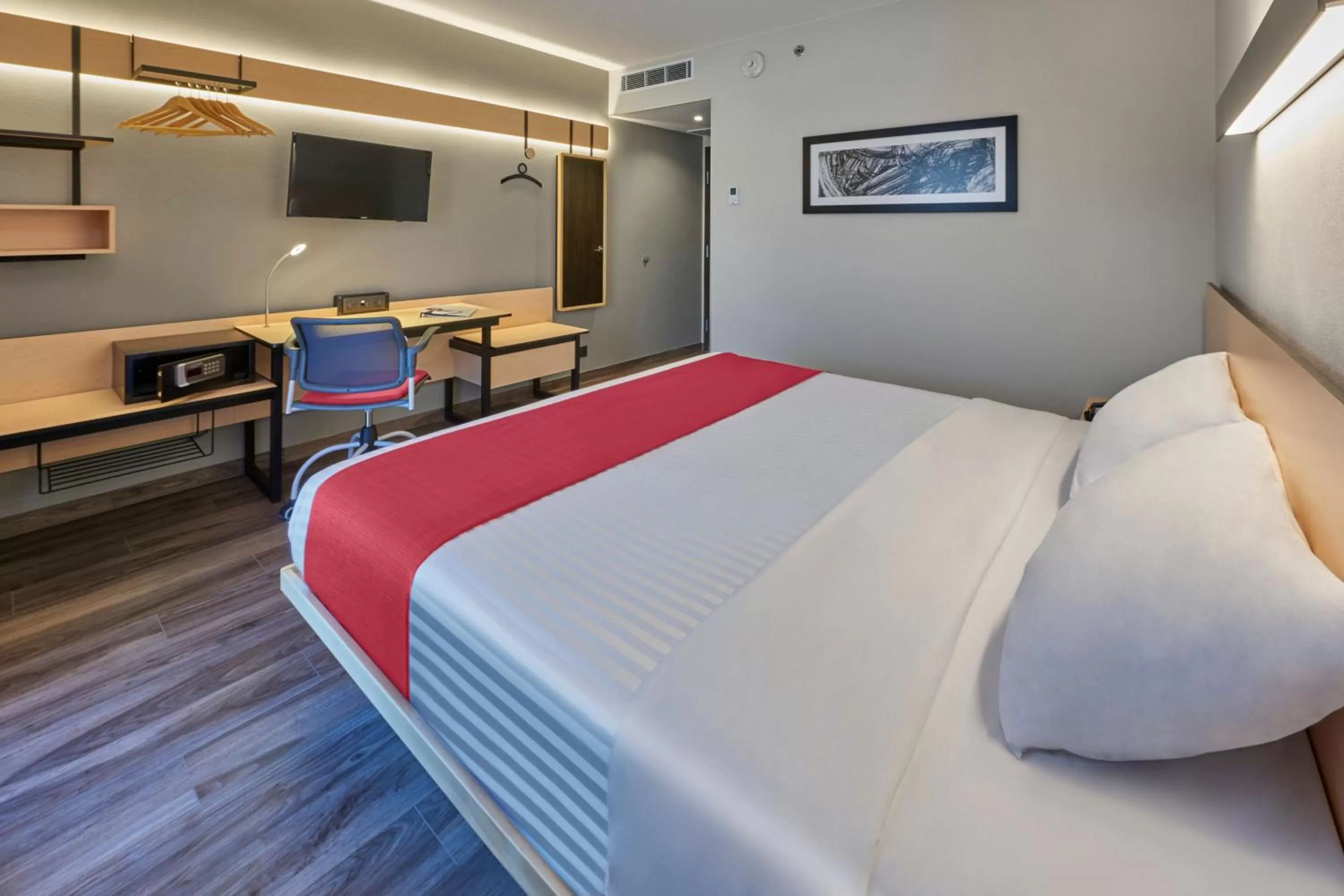 Bedroom, Bed in City Express Plus by Marriott Puerto Vallarta