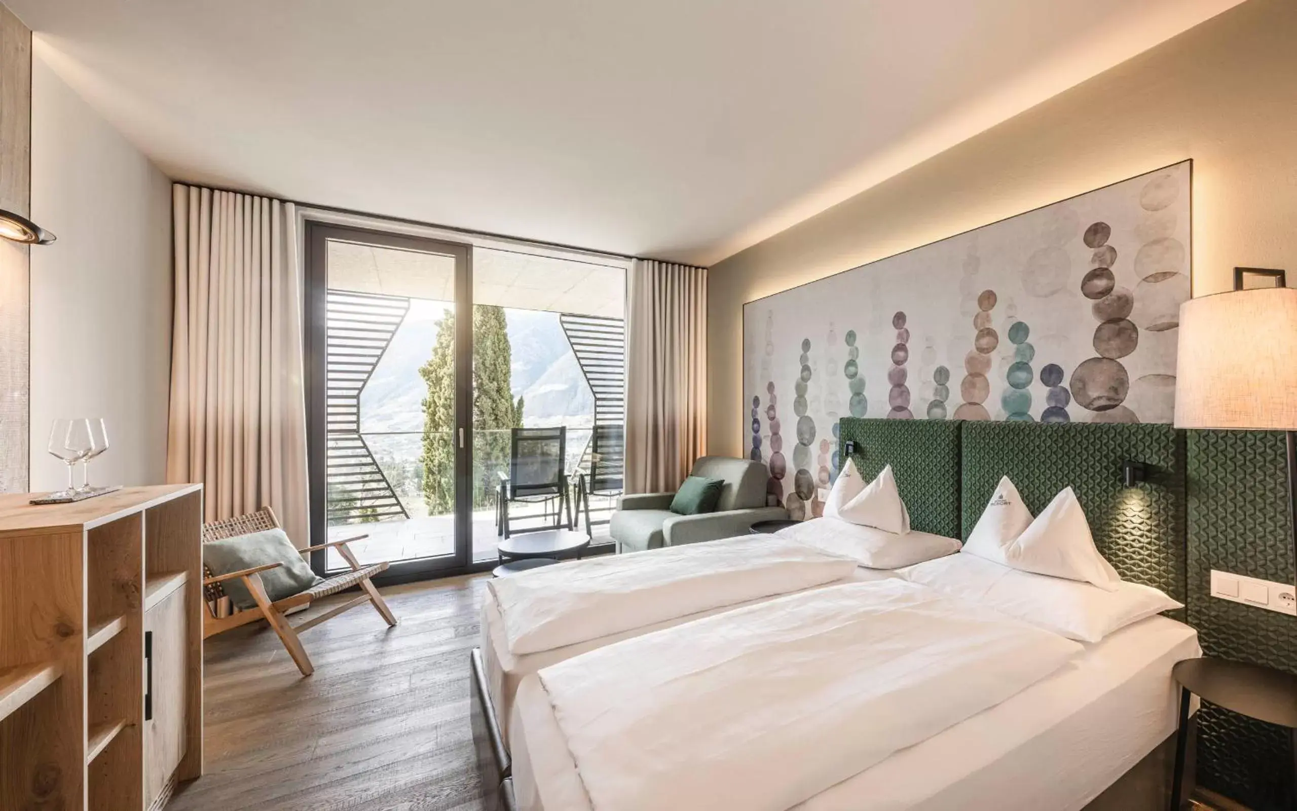 Deluxe Double Room in Hotel Schwefelbad (Schenna Resort)