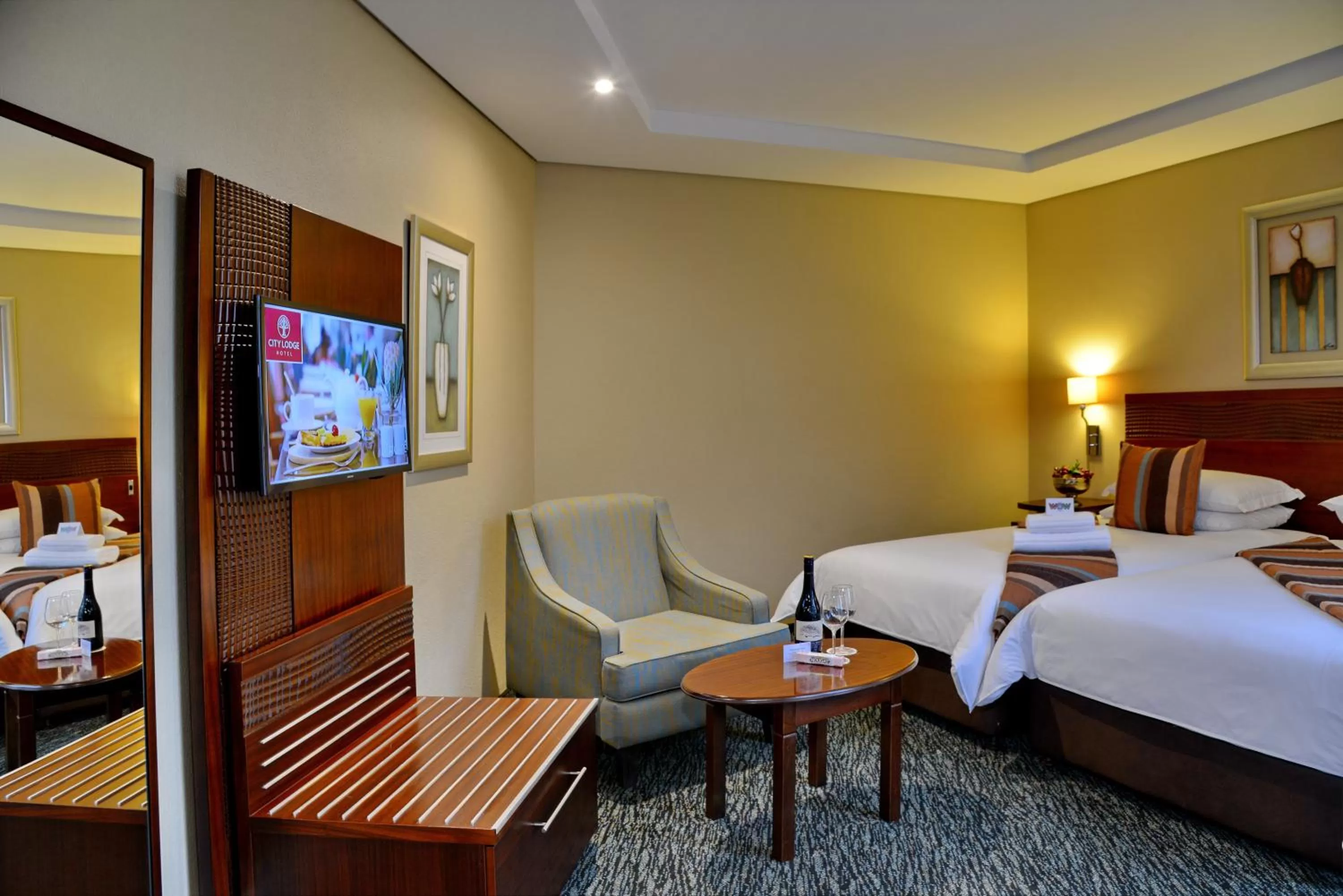 Photo of the whole room, Bed in City Lodge Hotel Fourways