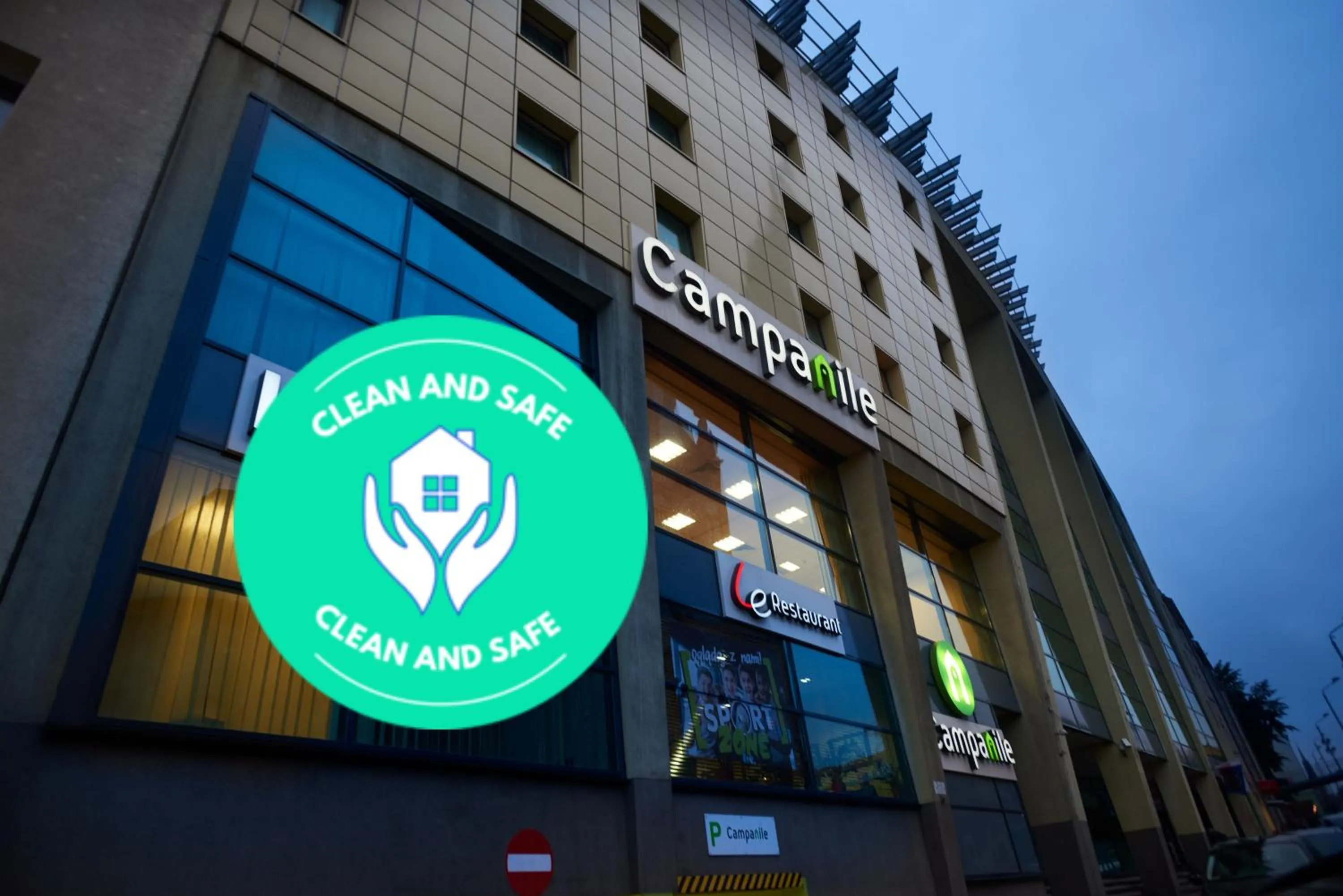 Property building in Campanile Hotel Szczecin