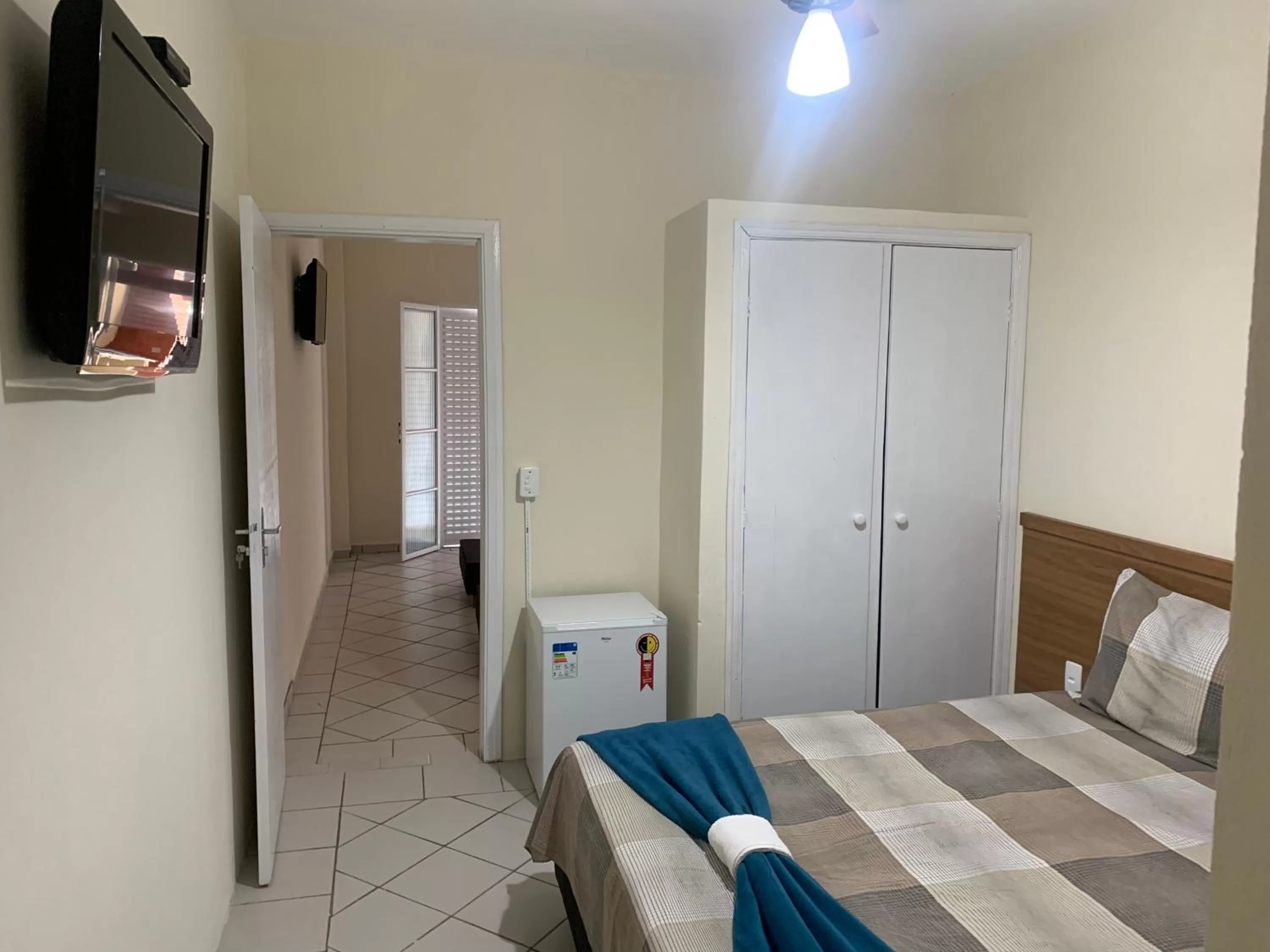 Bed in Ananda pousada chalé