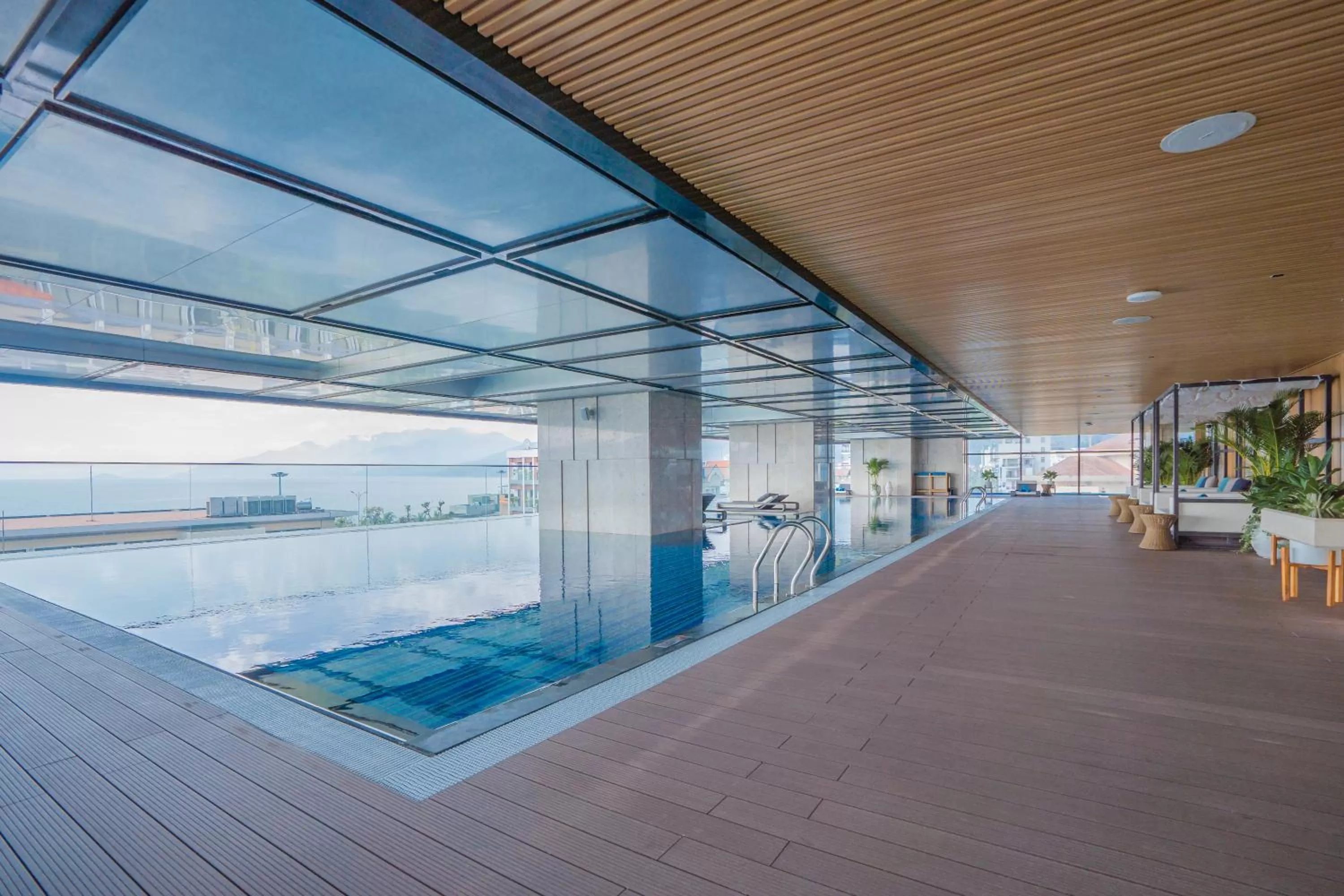 Pool view in Grand Hyams Hotel - Quy Nhon Beach