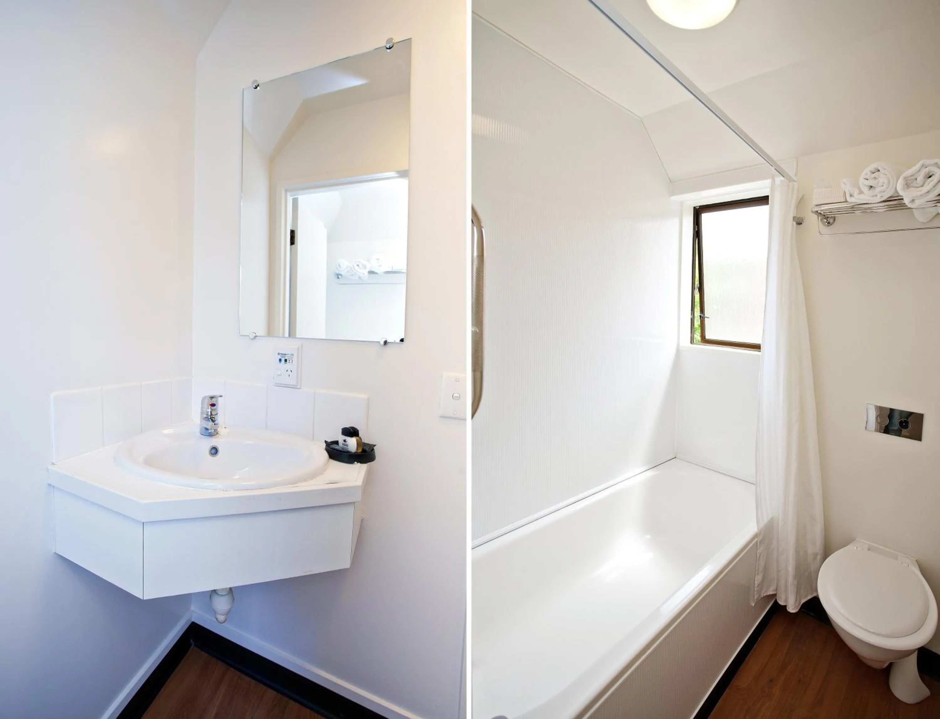 Bathroom in Cable Court Motel