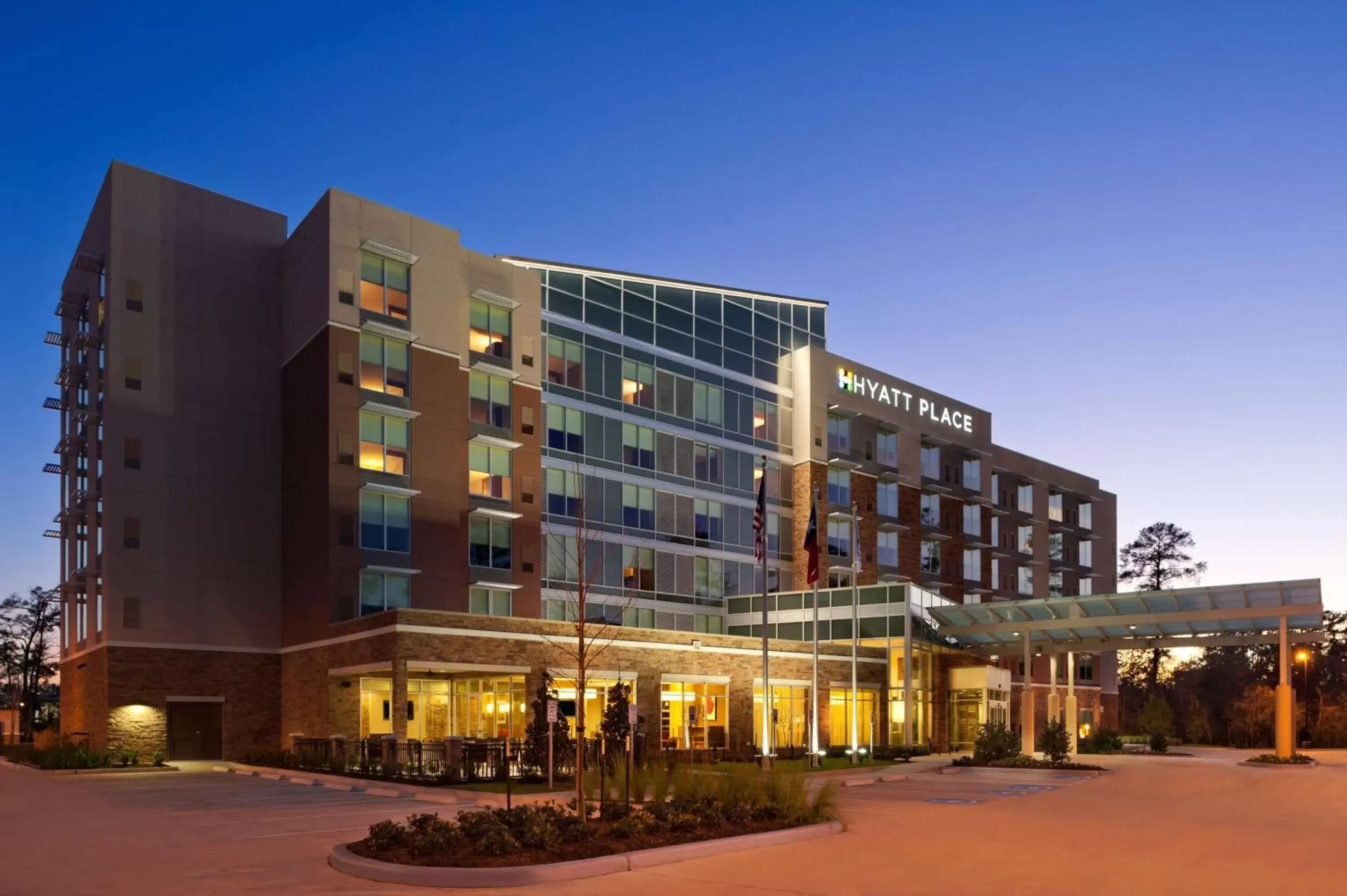 Property building in Hyatt Place Houston/The Woodlands Property building in Hyatt Place Houston/The Woodlands