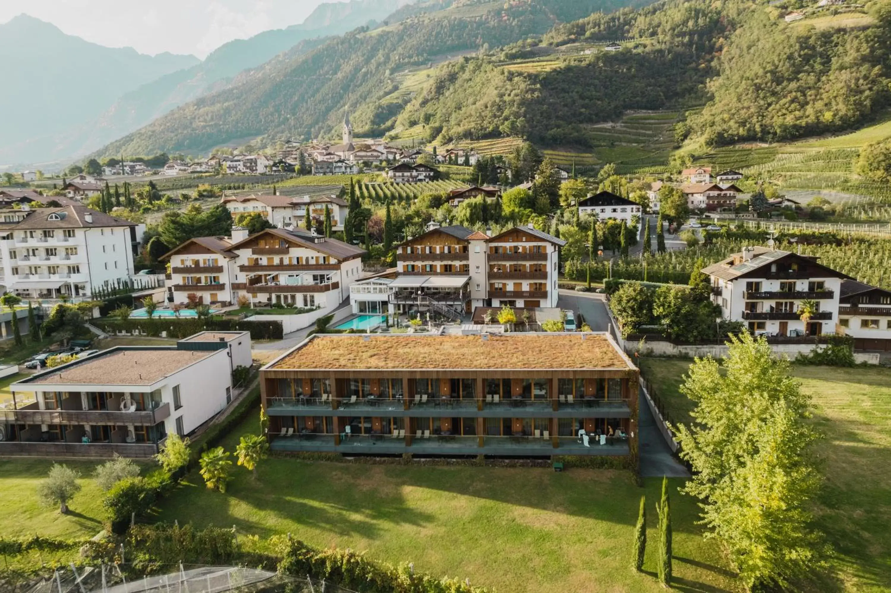 Location, Bird's-eye View in Hotel Der Heinrichshof