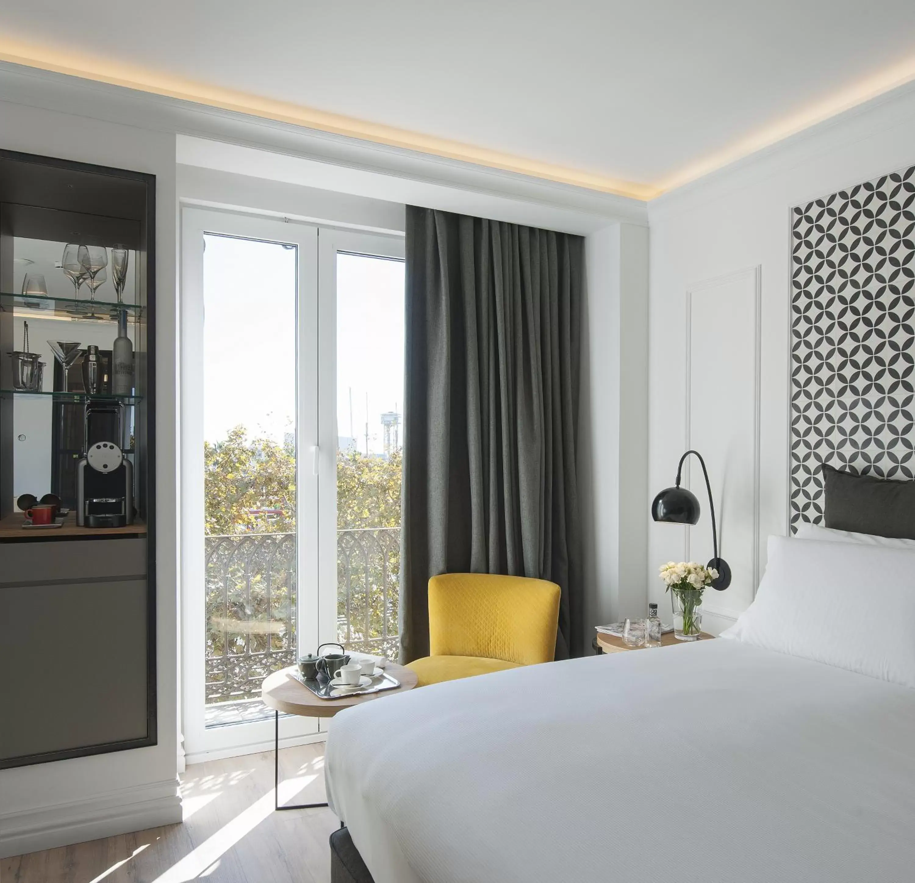 Bedroom, Bed in Serras Barcelona