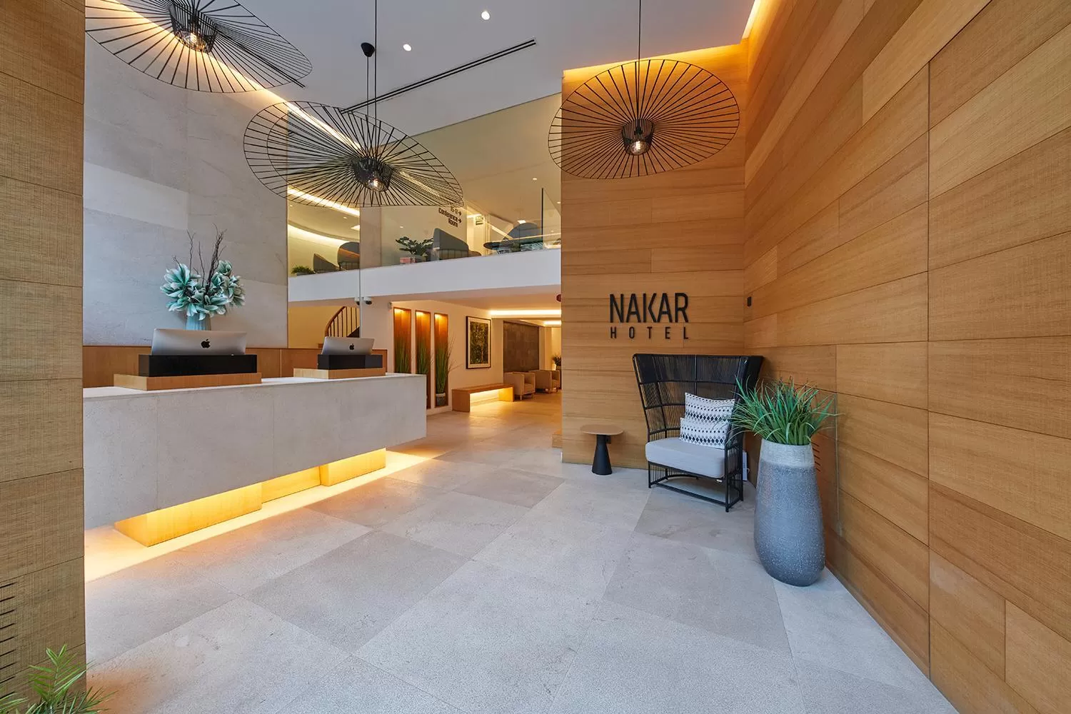 Lobby or reception in Nakar Hotel