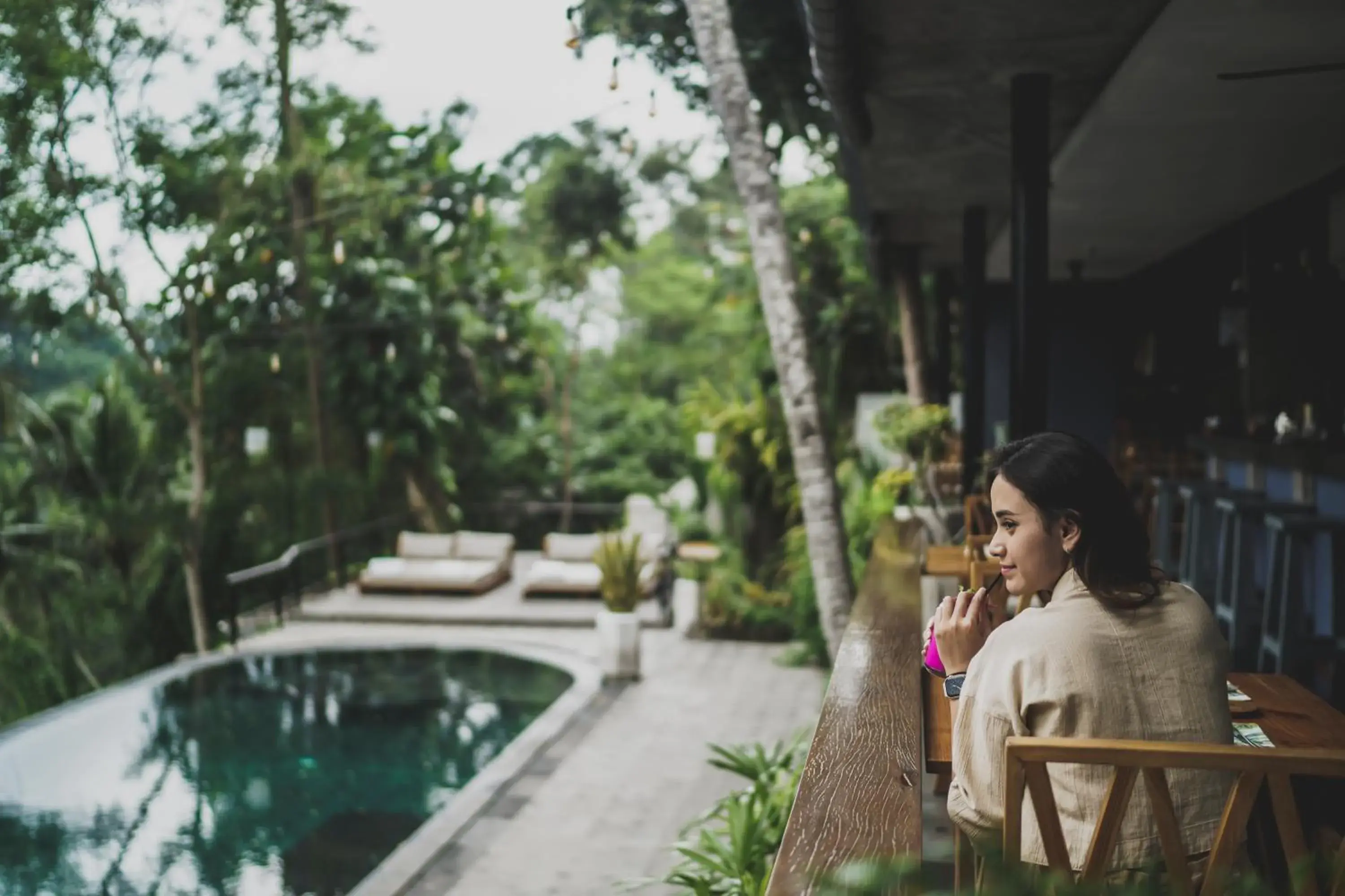 Restaurant/places to eat in Amora Ubud Boutique Villas