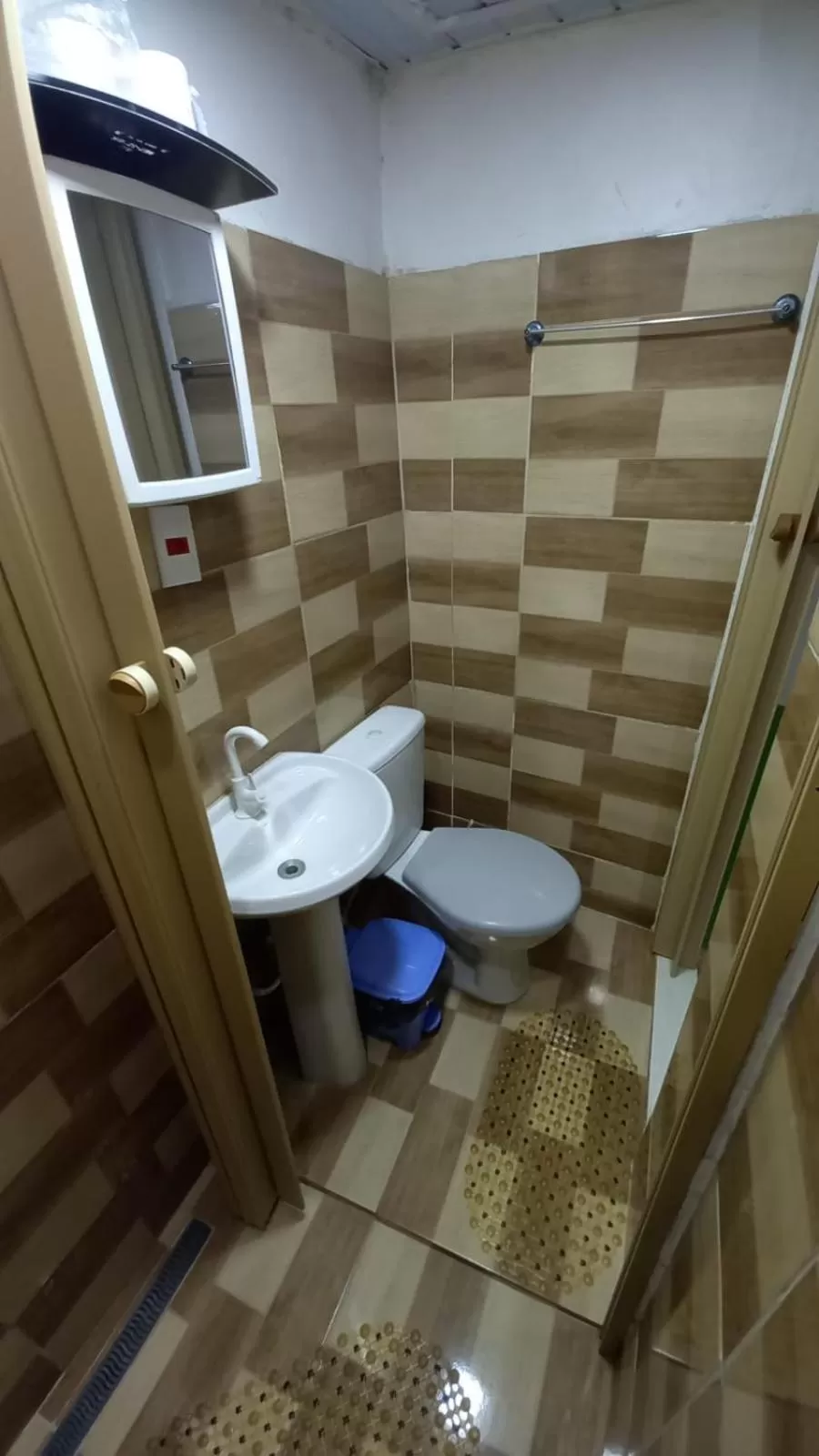 Bathroom in Apart Hotel-Amazonas Shooping