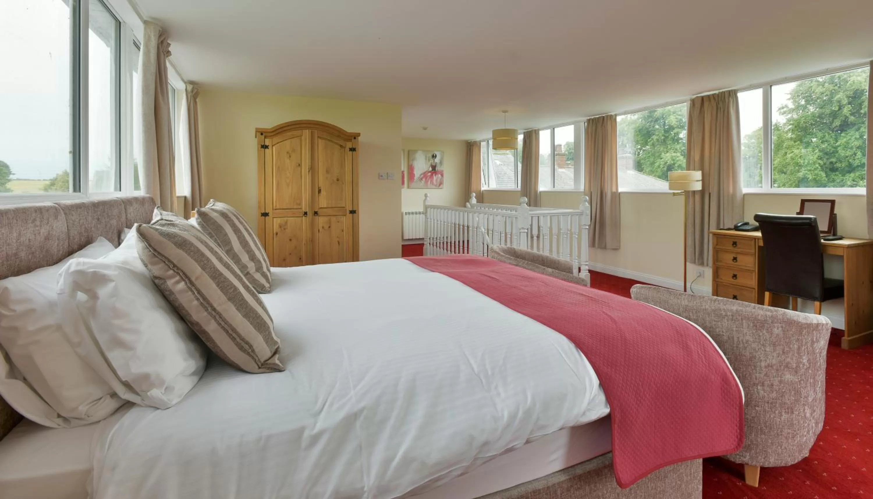 Bedroom, Bed in Edenhall Country Hotel