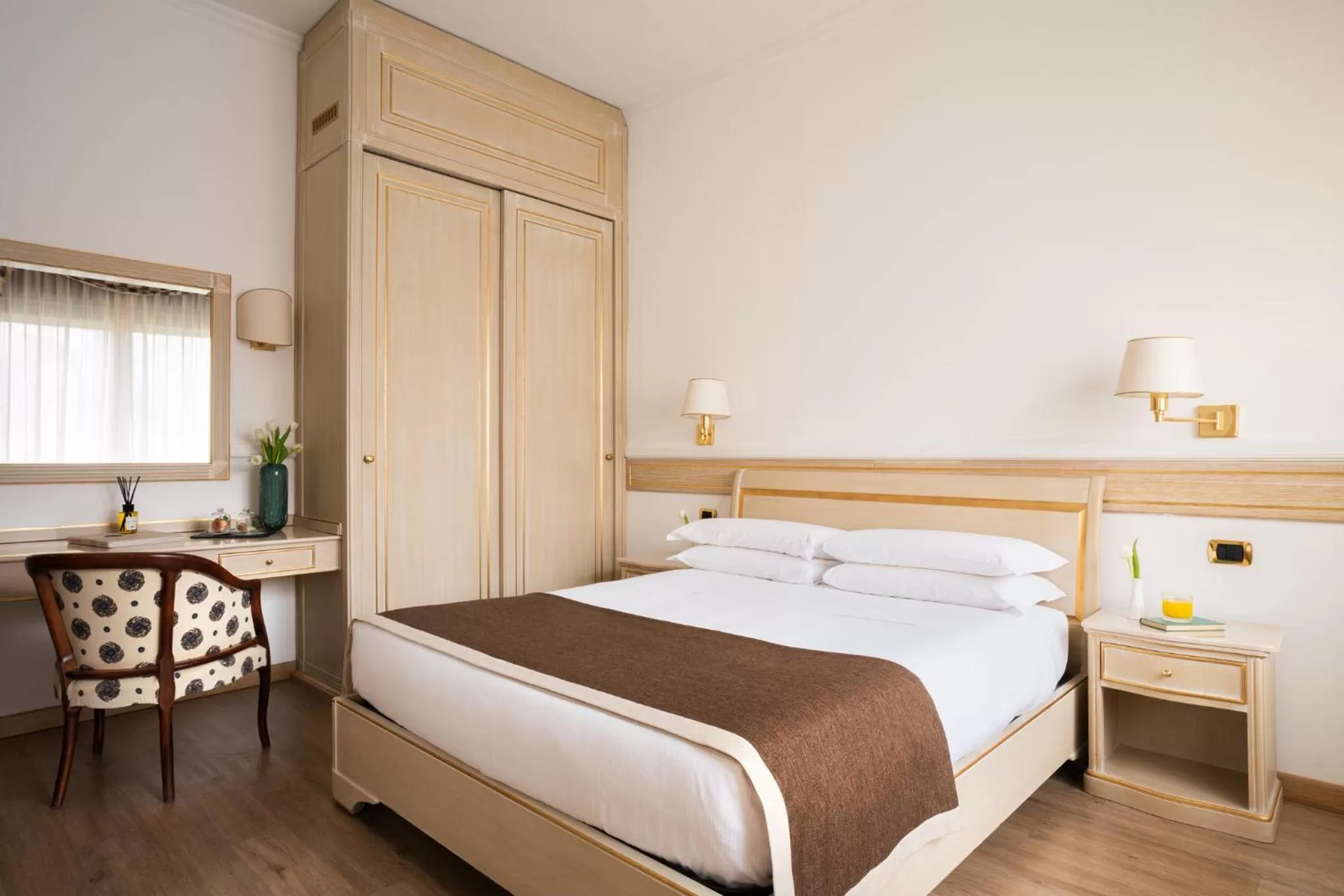 Bed in Palazzo Porta Romana Hotel