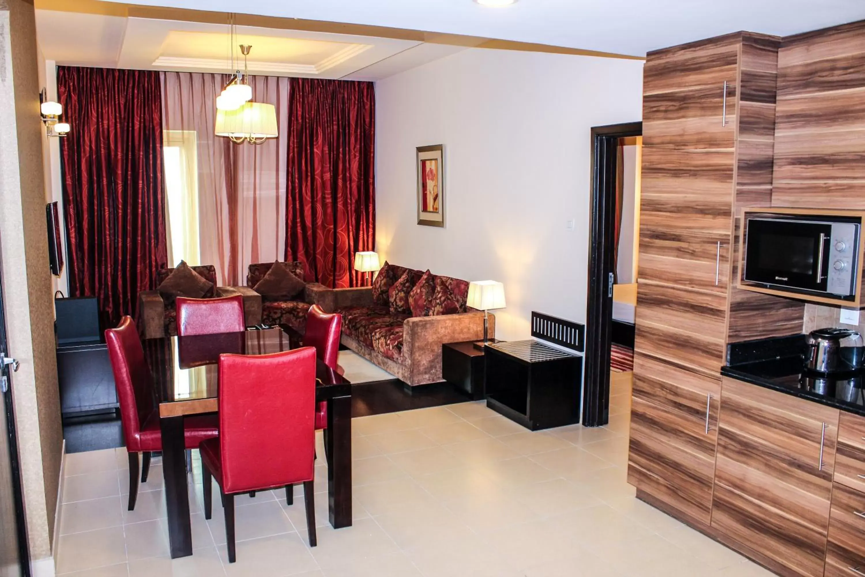 Living room, Seating Area in Dunes Hotel Apartment Oud Metha, Bur Dubai