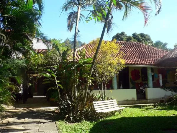 Facade/entrance, Garden in Hotel Eco Sítio Nosso Paraíso