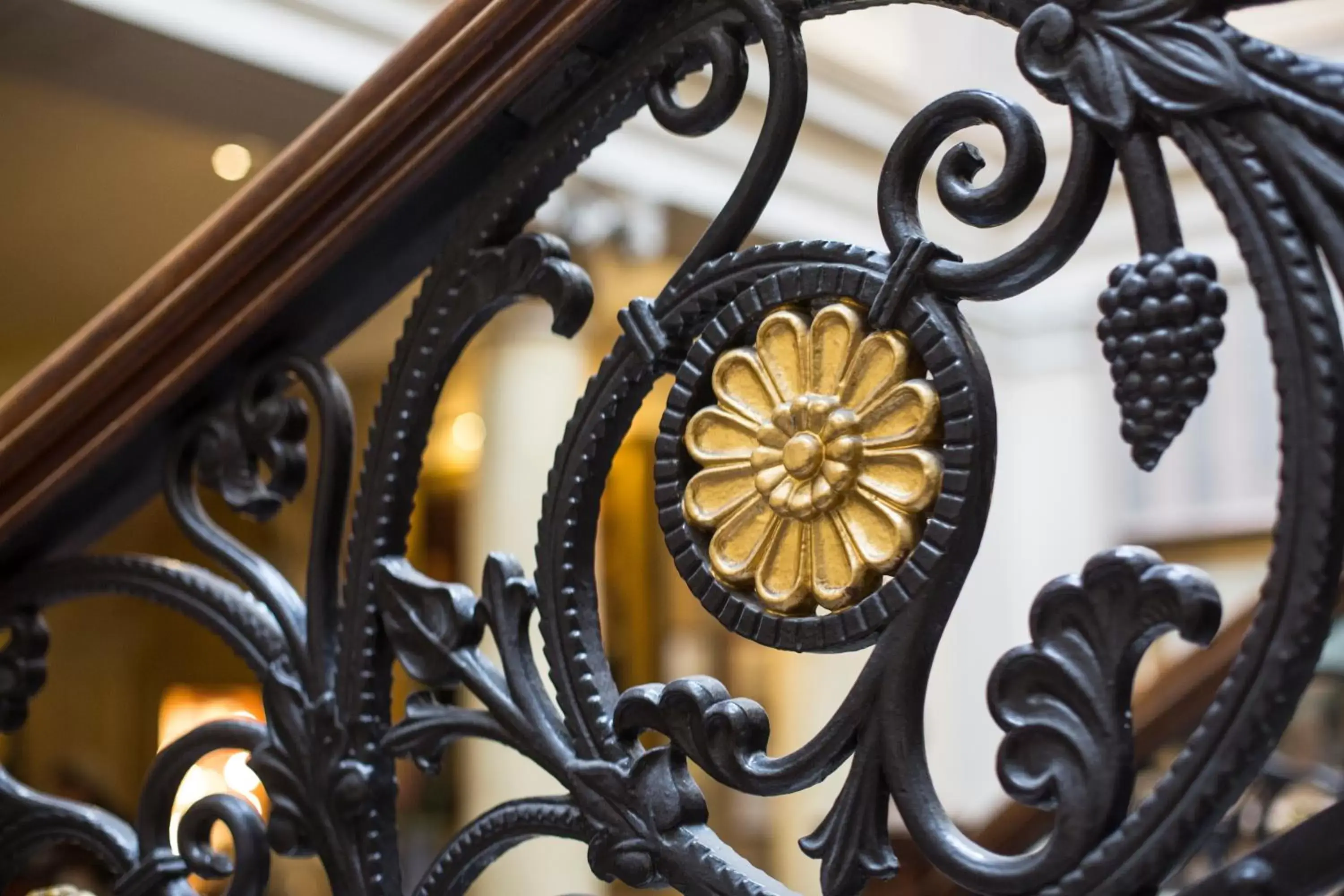 Decorative detail in The Royal Highland Hotel