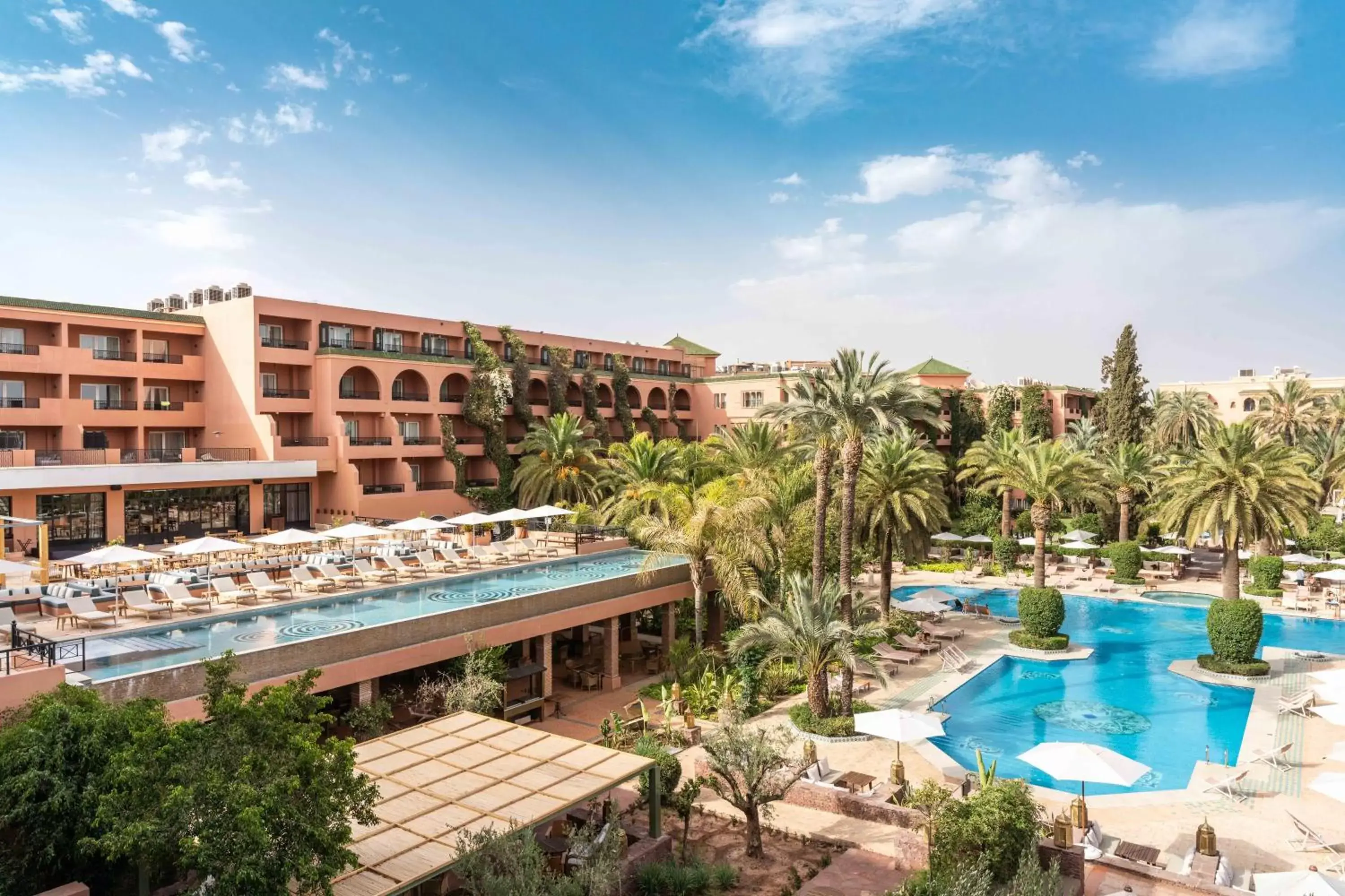 View (from property/room), Pool View in Sofitel Marrakech Lounge and Spa