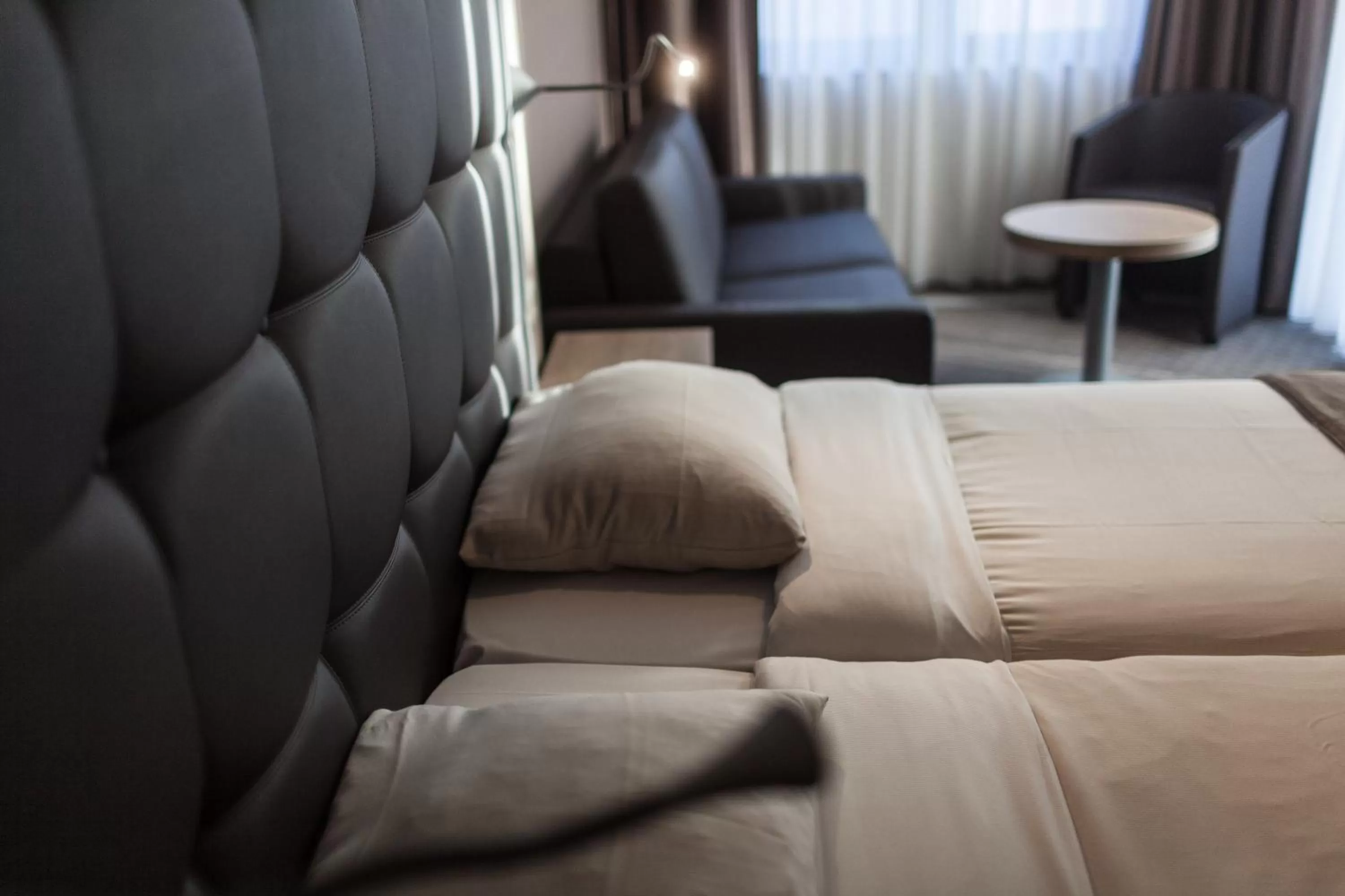 Bed in Hotel Villa Royale