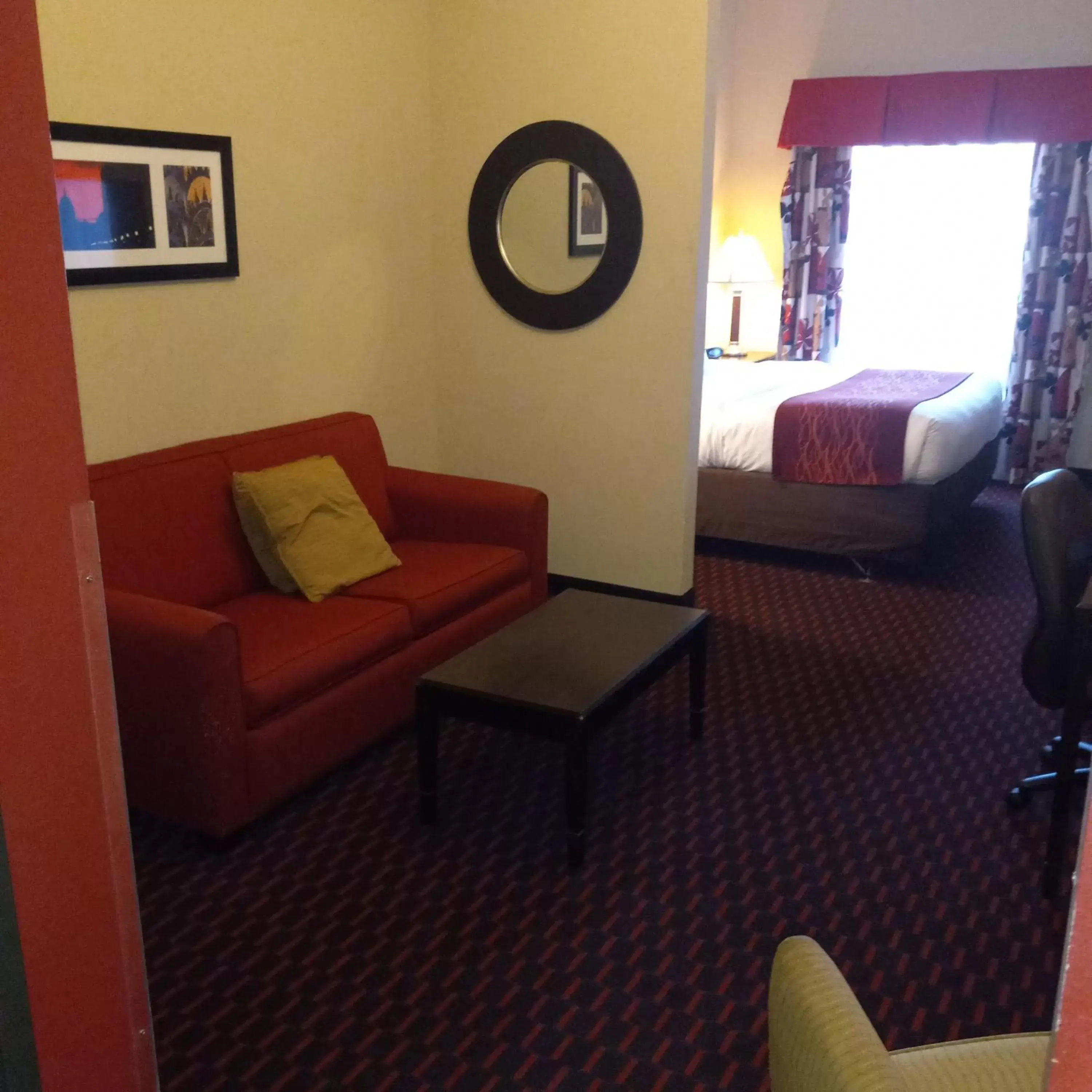Seating Area in Comfort Inn & Suites Tunkhannock