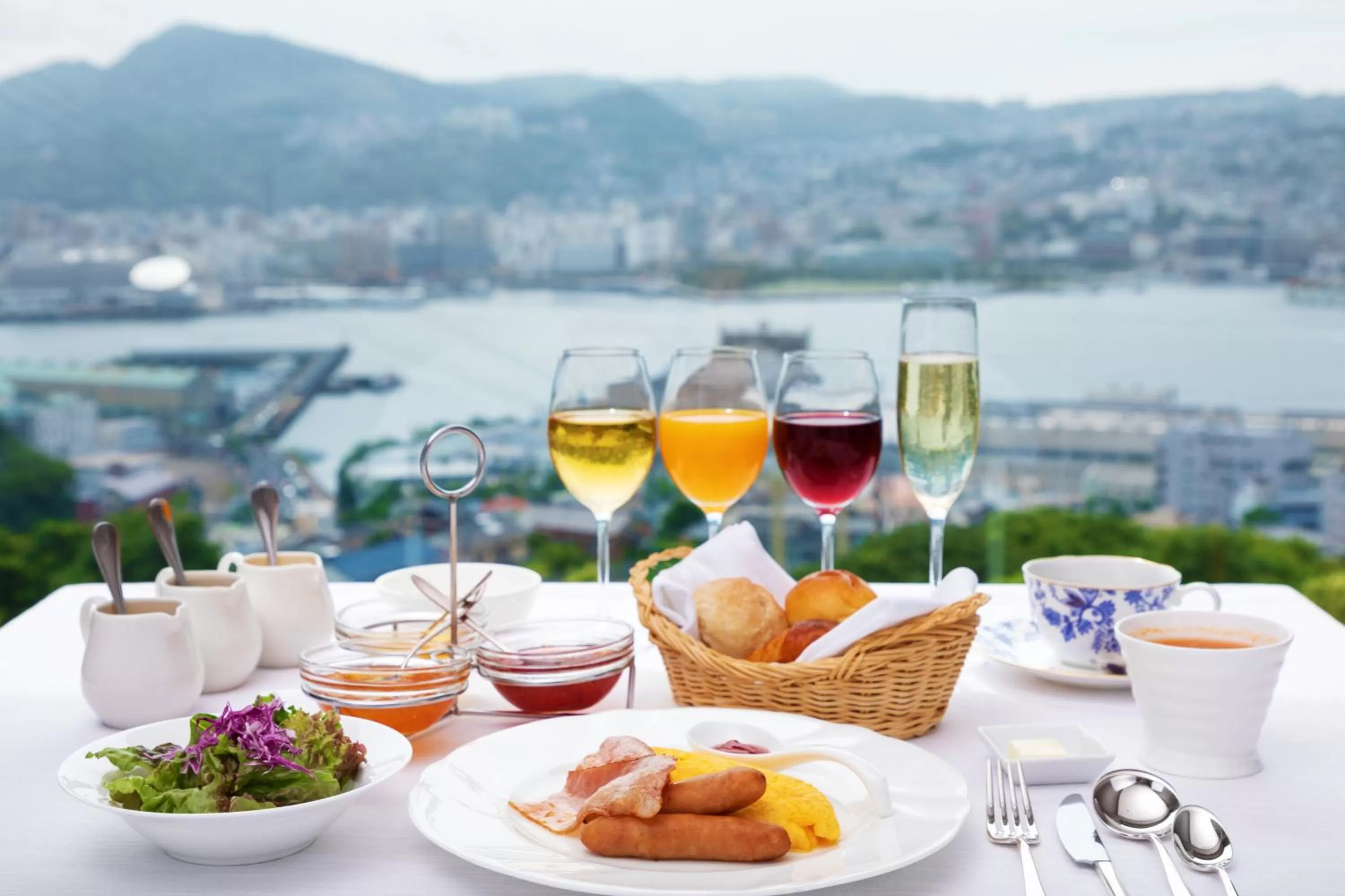 Breakfast in Garden Terrace Nagasaki Hotels & Resorts