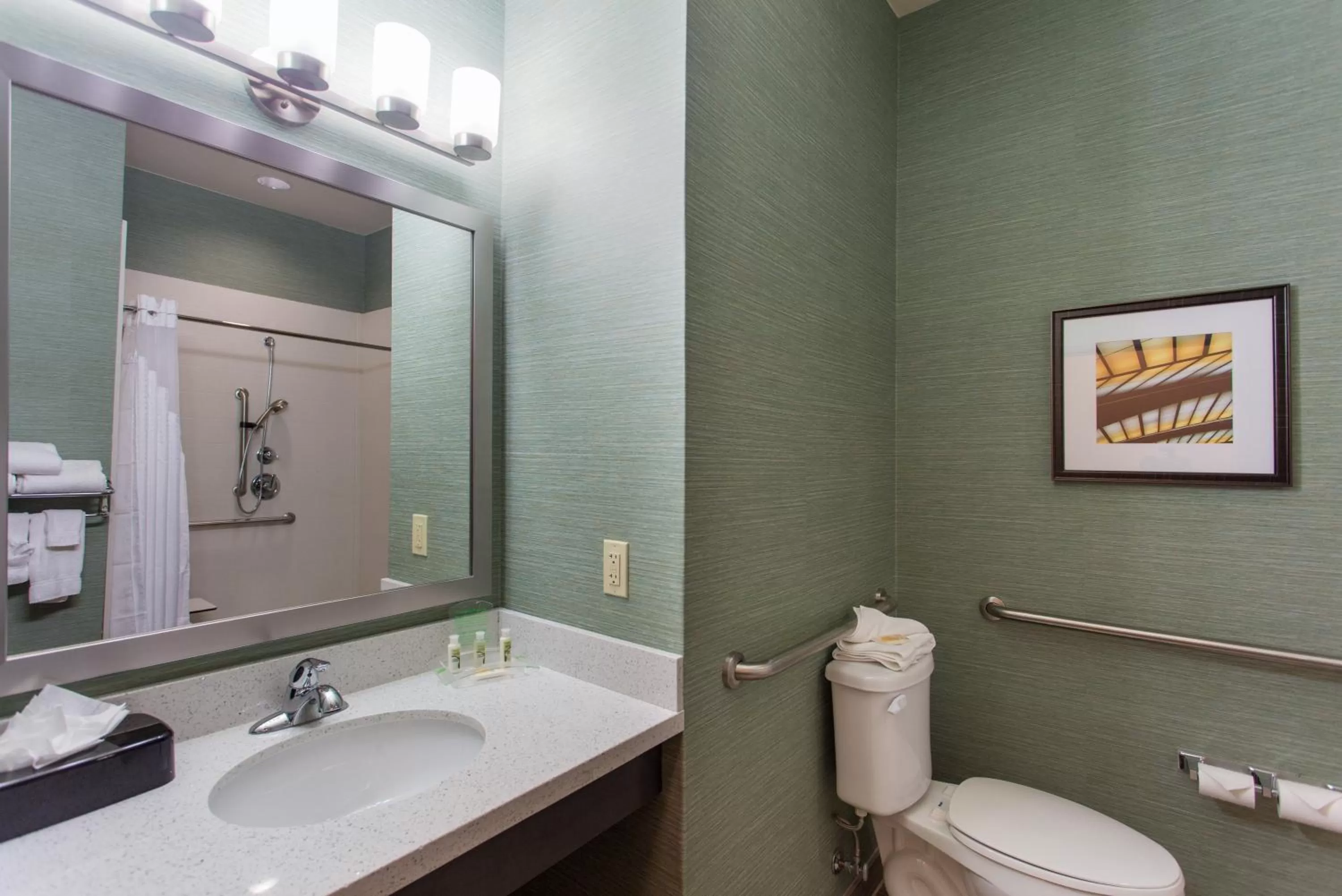 Bathroom in Holiday Inn Texarkana Arkansas Convention Center by IHG