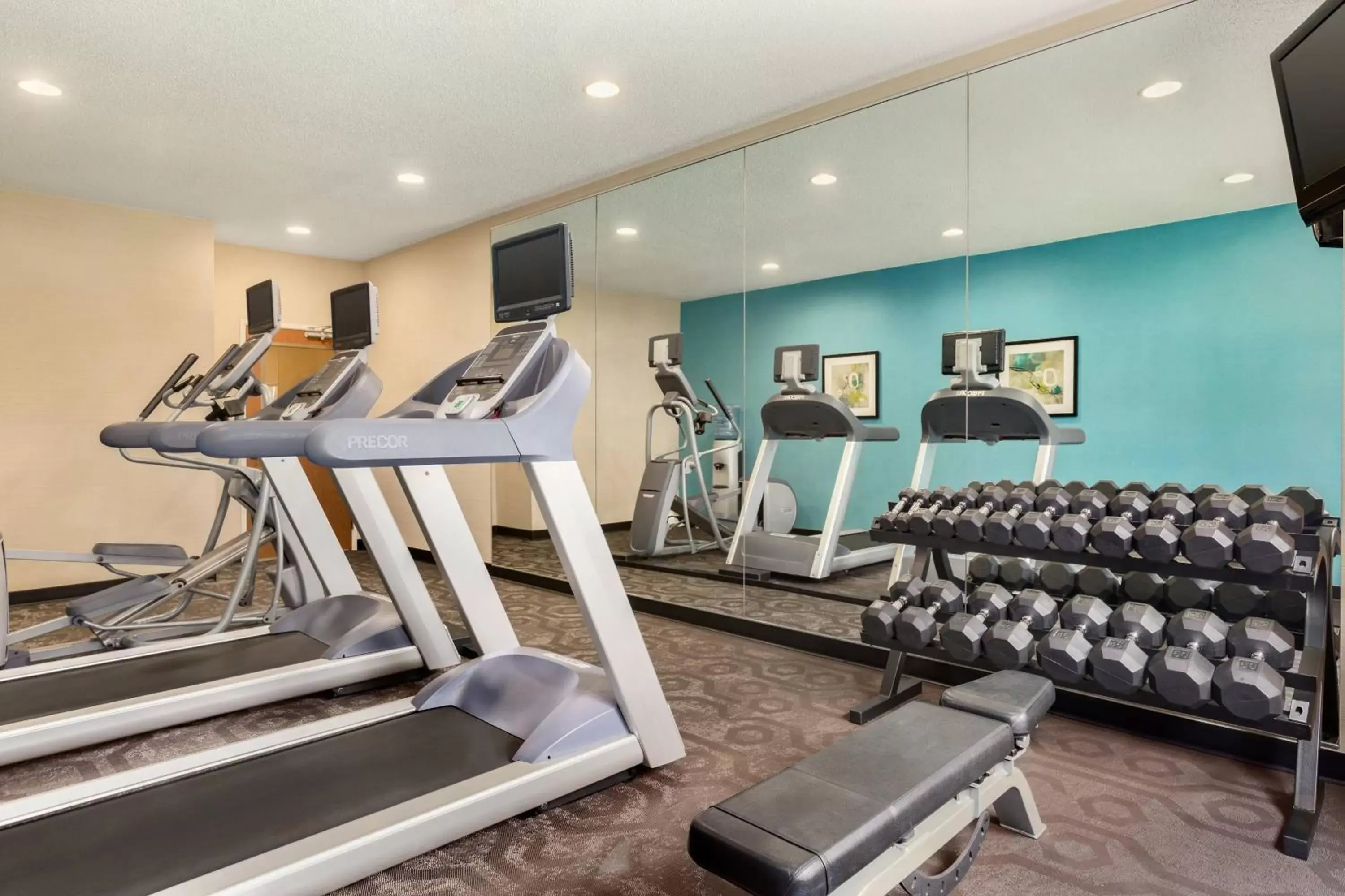 Fitness centre/facilities, Fitness Center/Facilities in Fairfield Inn & Suites by Marriott Toledo Maumee