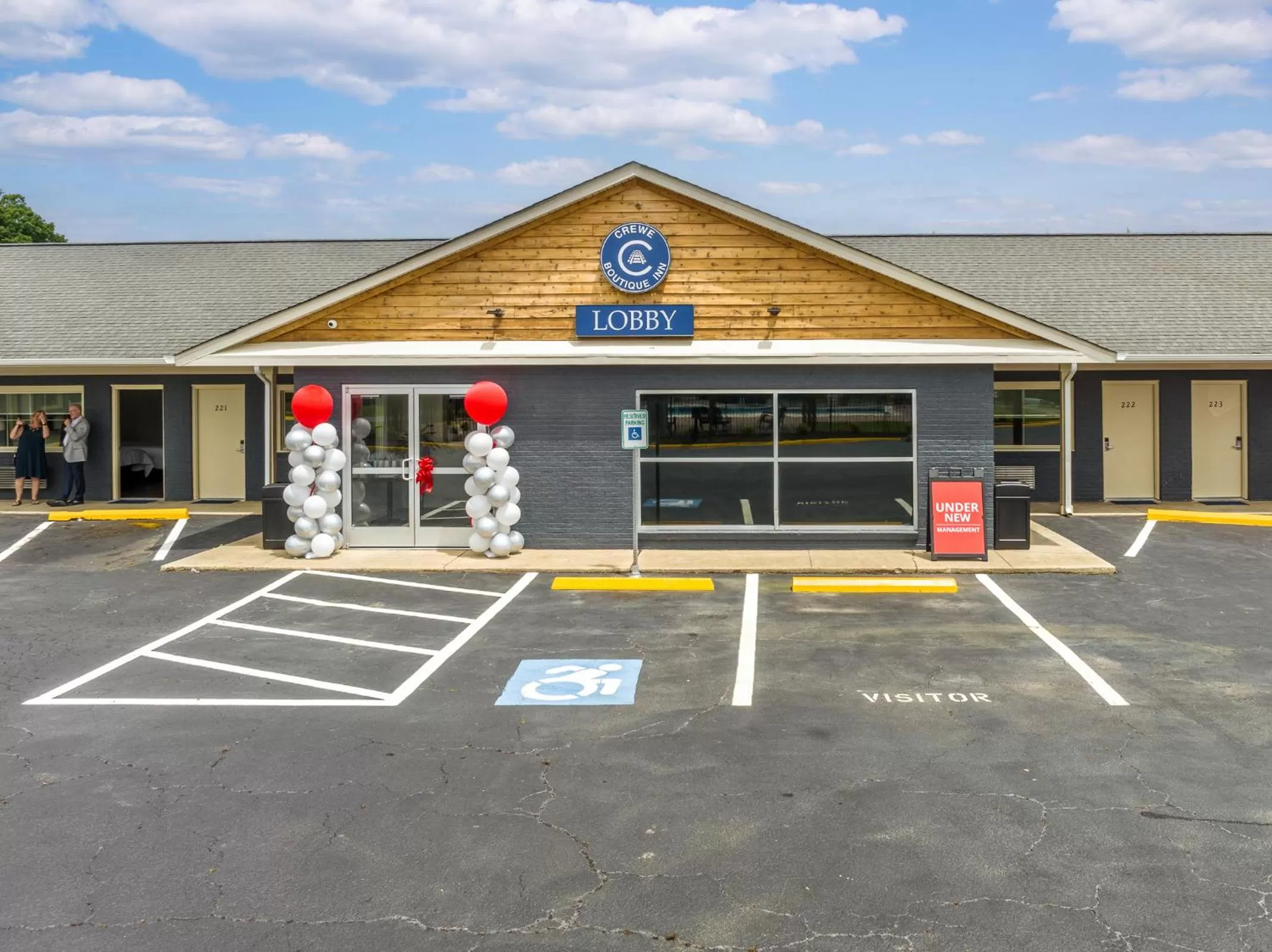Lobby or reception in Crewe Boutique Inn