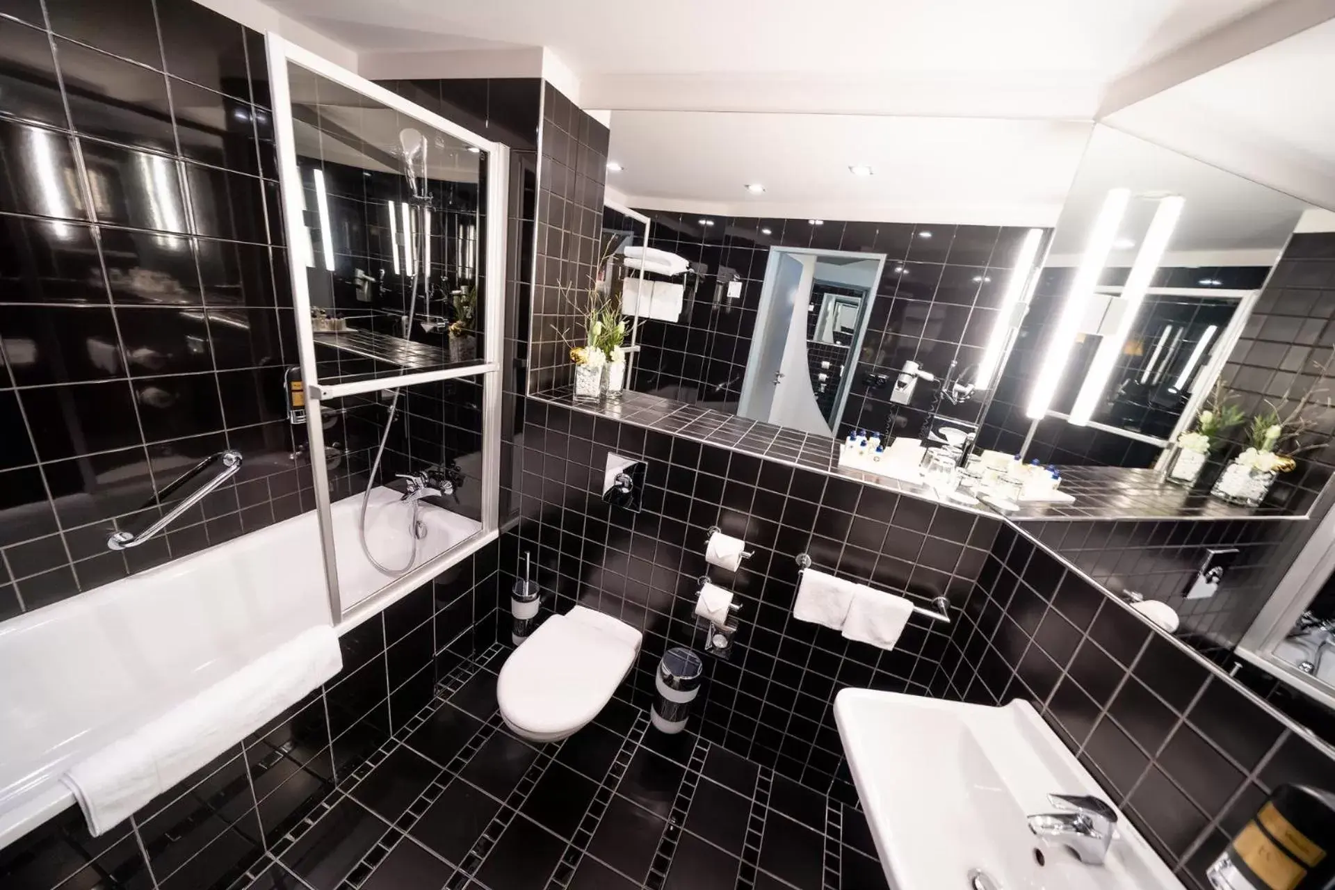 Bathroom in Grandium Hotel Prague