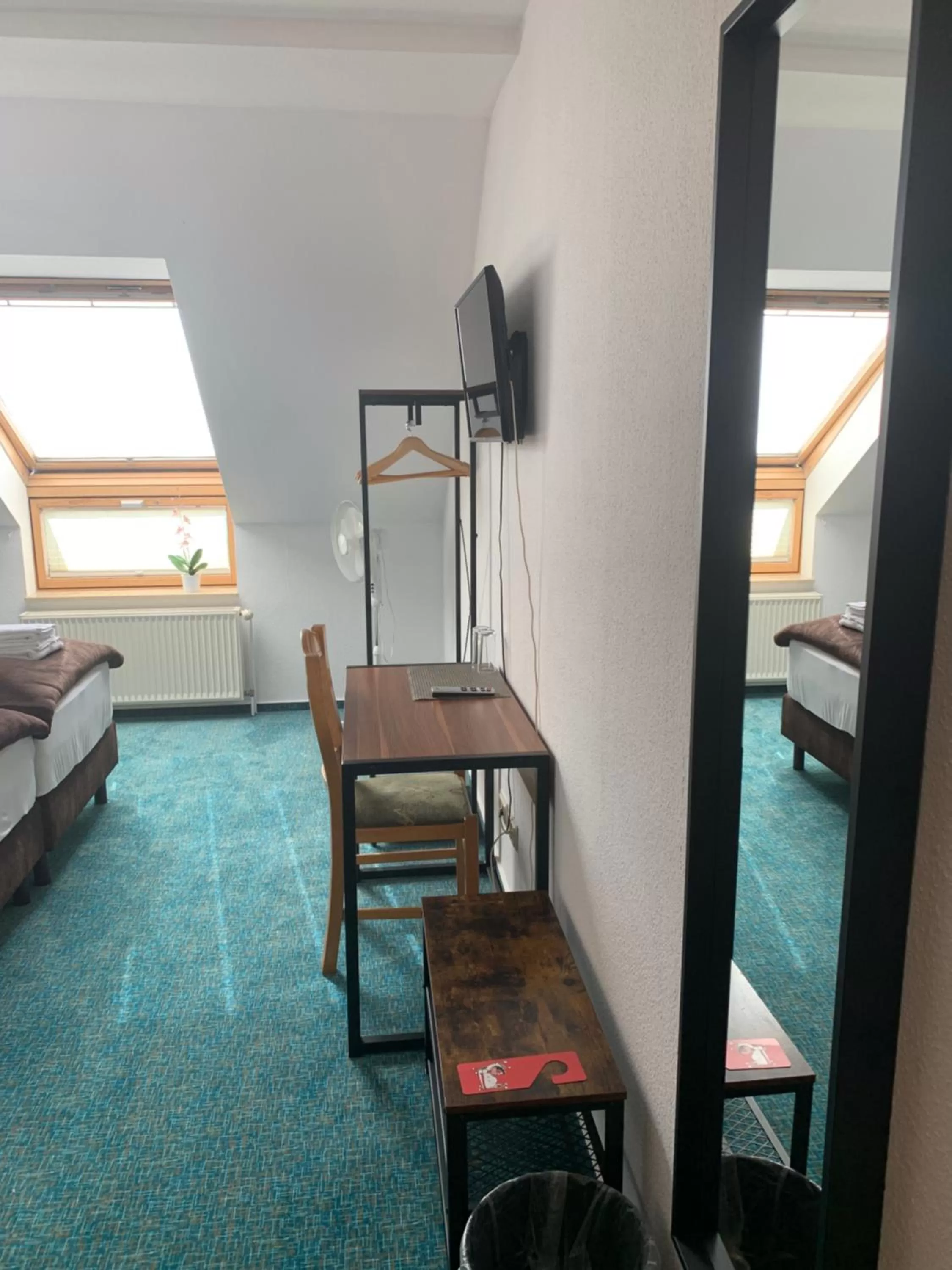 Bedroom, Bed in Hotel Rosengarten