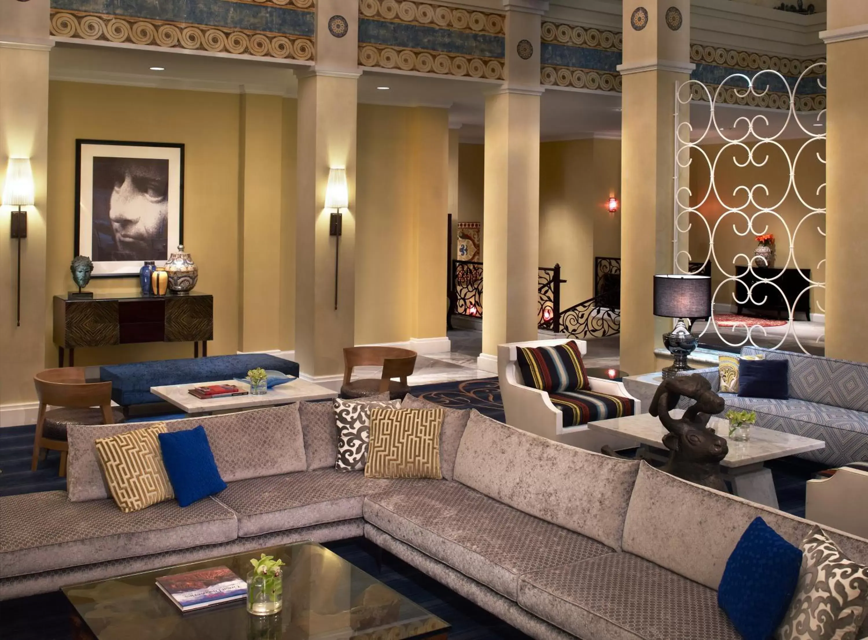 Living room in Kimpton Hotel Monaco Seattle, an IHG Hotel