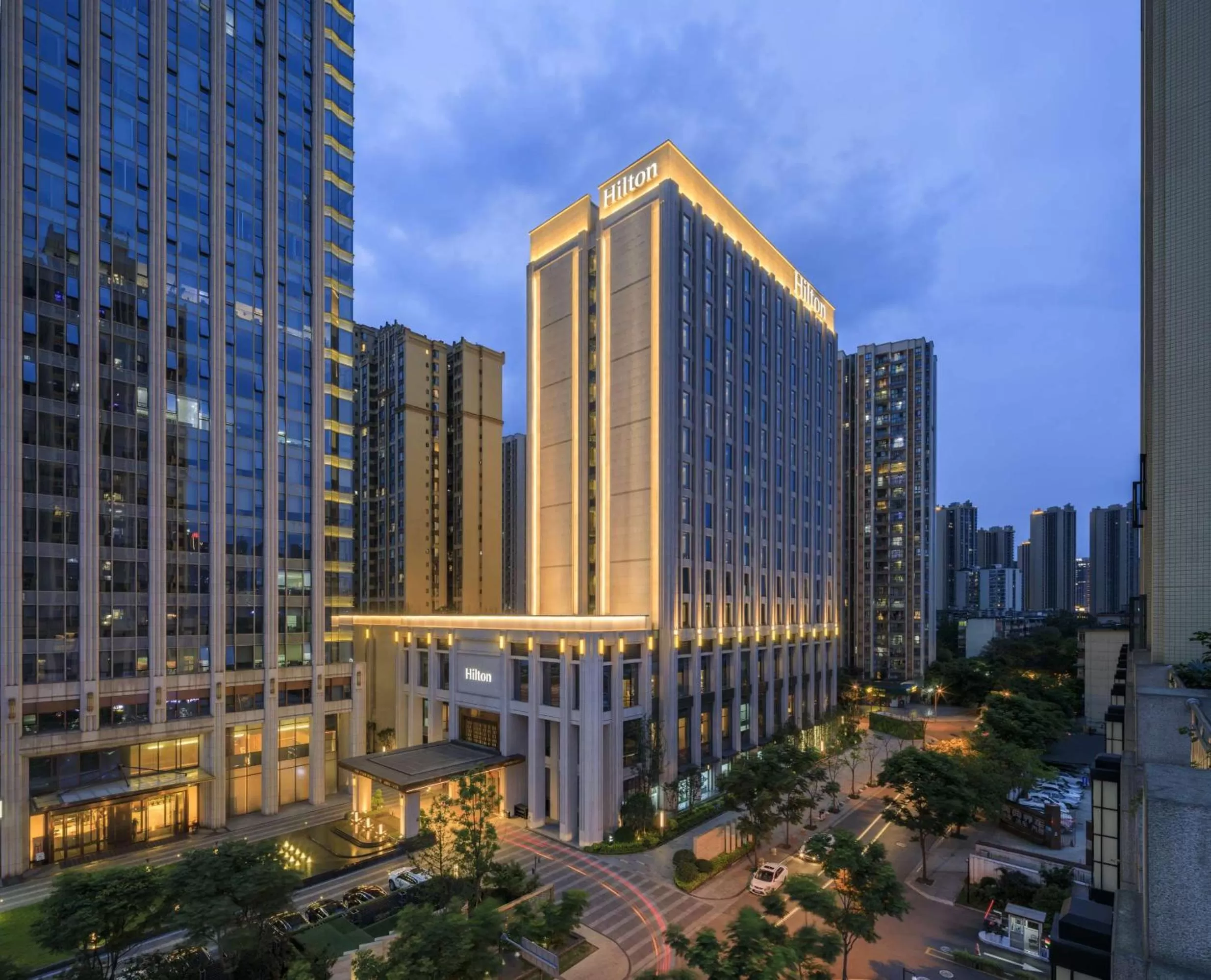 Property building in Hilton Chengdu Chenghua - Close to Panda Base and Chunxi Road
