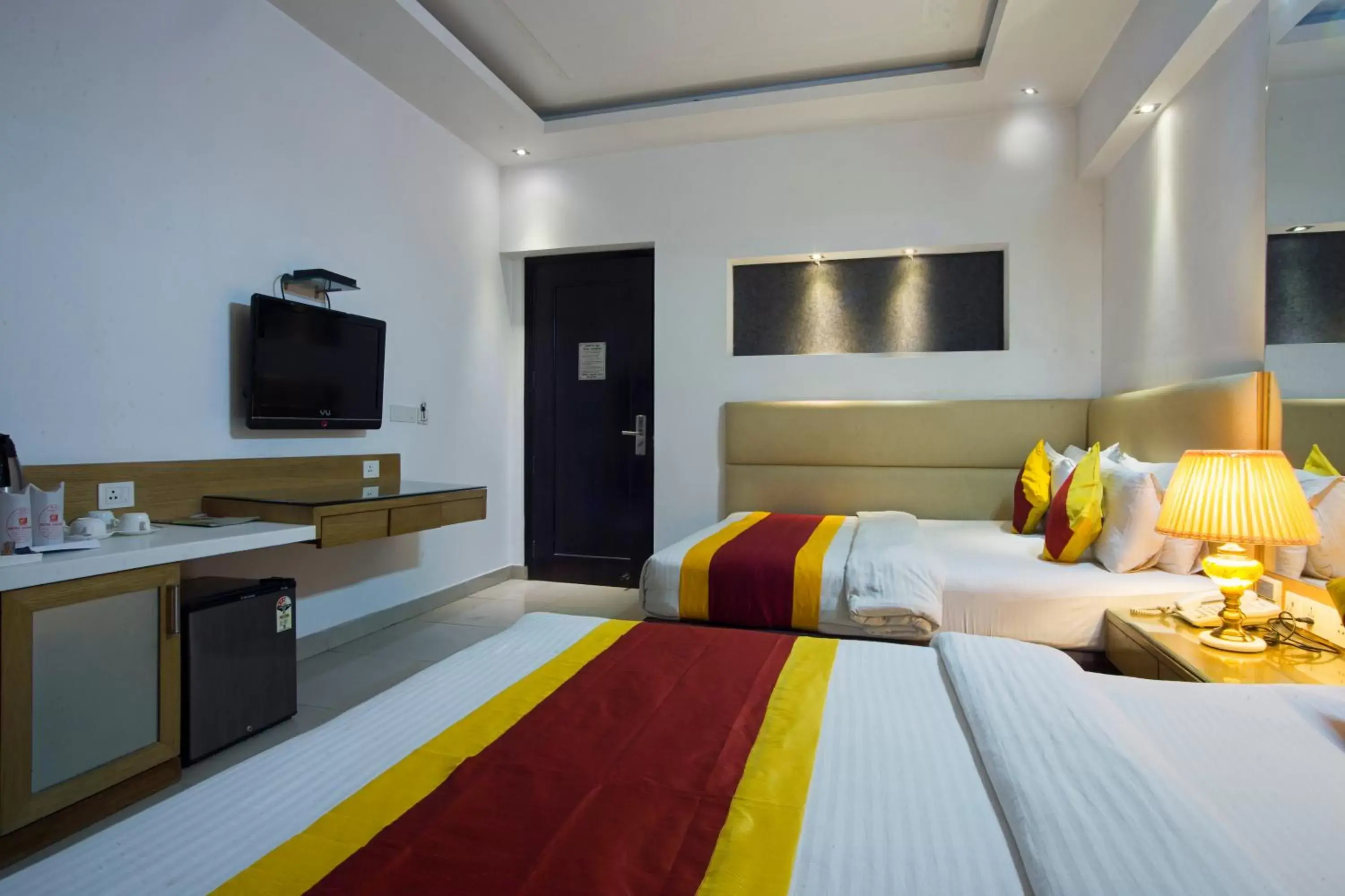 Bedroom in Hotel Krishna - By RCG Hotels